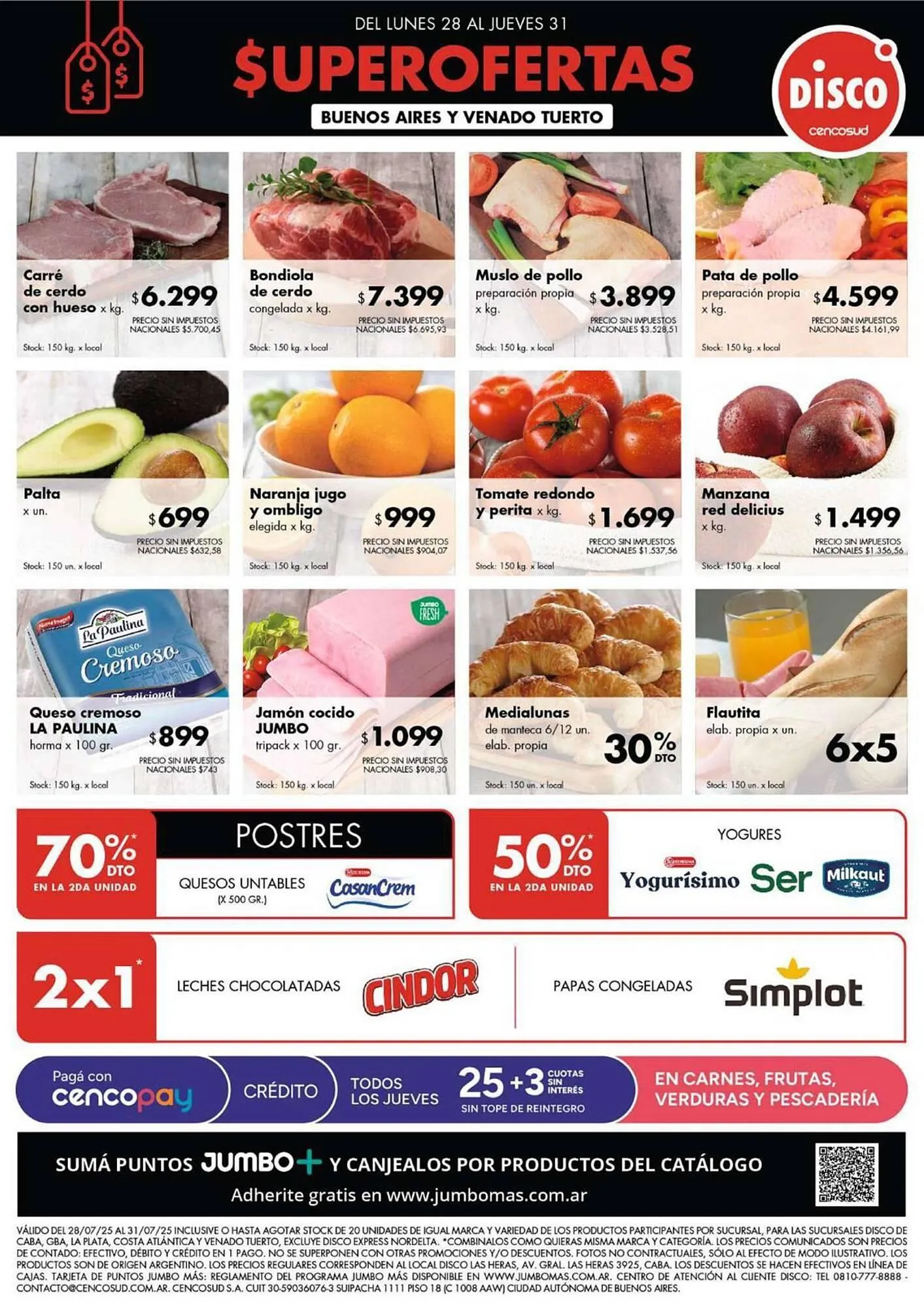 Ofertas de Catálogo Disco 28 de julio al 31 de julio 2025 - Página 1 del catálogo