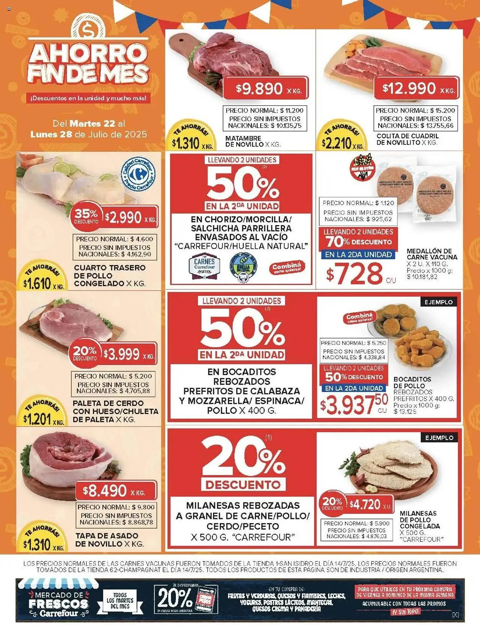Ofertas de Catálogo Carrefour Market 22 de julio al 28 de julio 2025 - Página 2 del catálogo