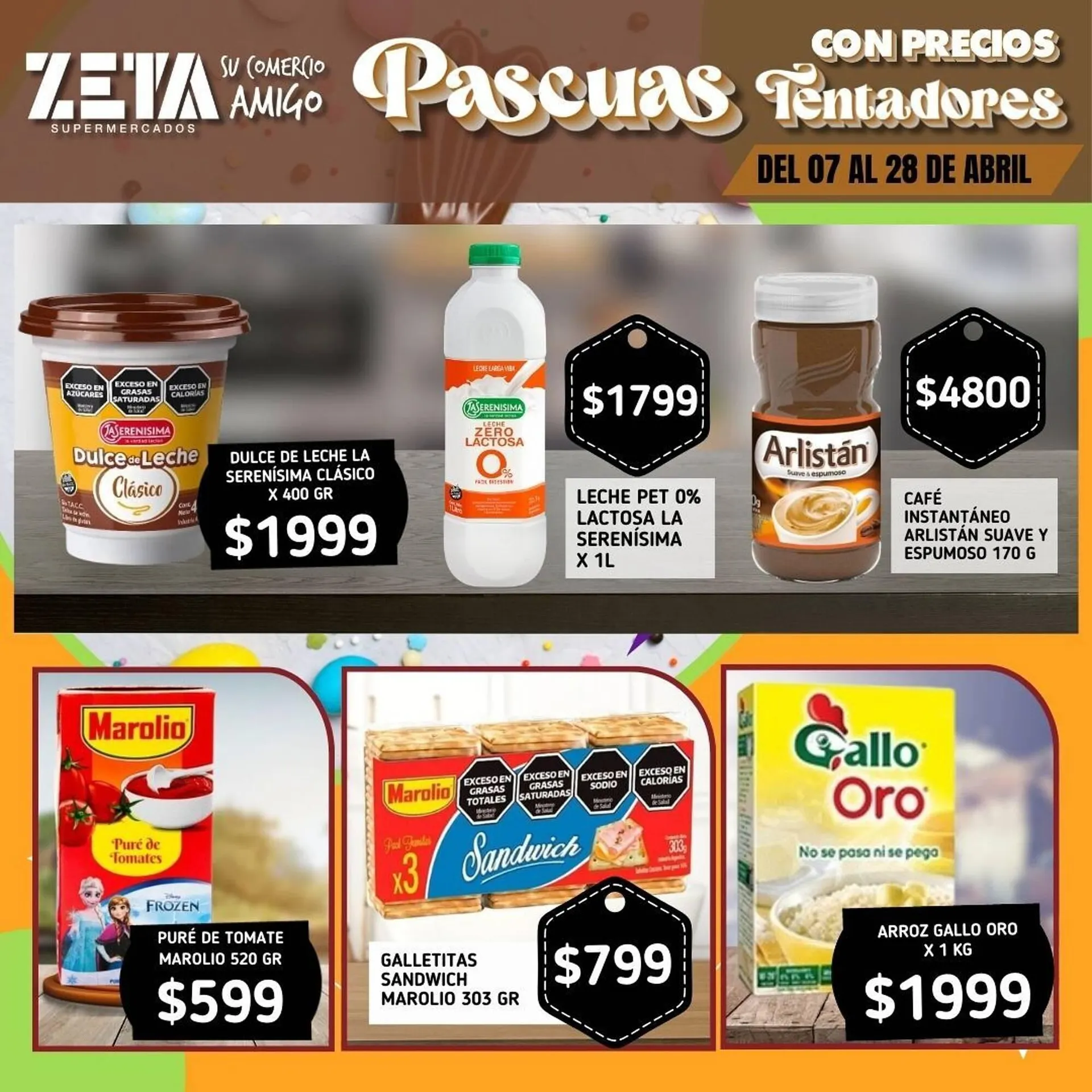 Ofertas de Catálogo Supermercados Zeta 7 de abril al 28 de abril 2025 - Página 4 del catálogo
