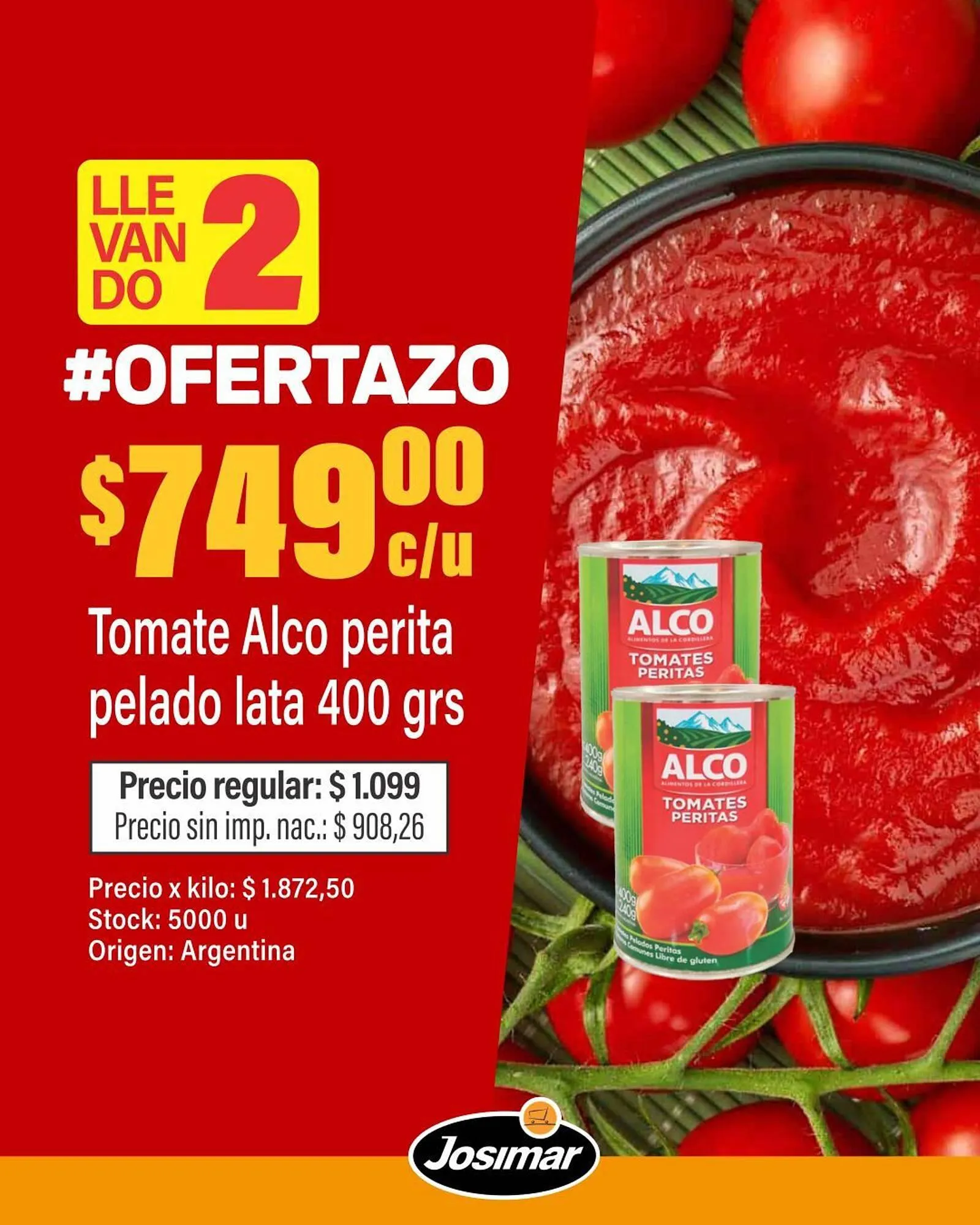 Ofertas de Catálogo Josimar 1 de agosto al 2 de agosto 2025 - Página 1 del catálogo