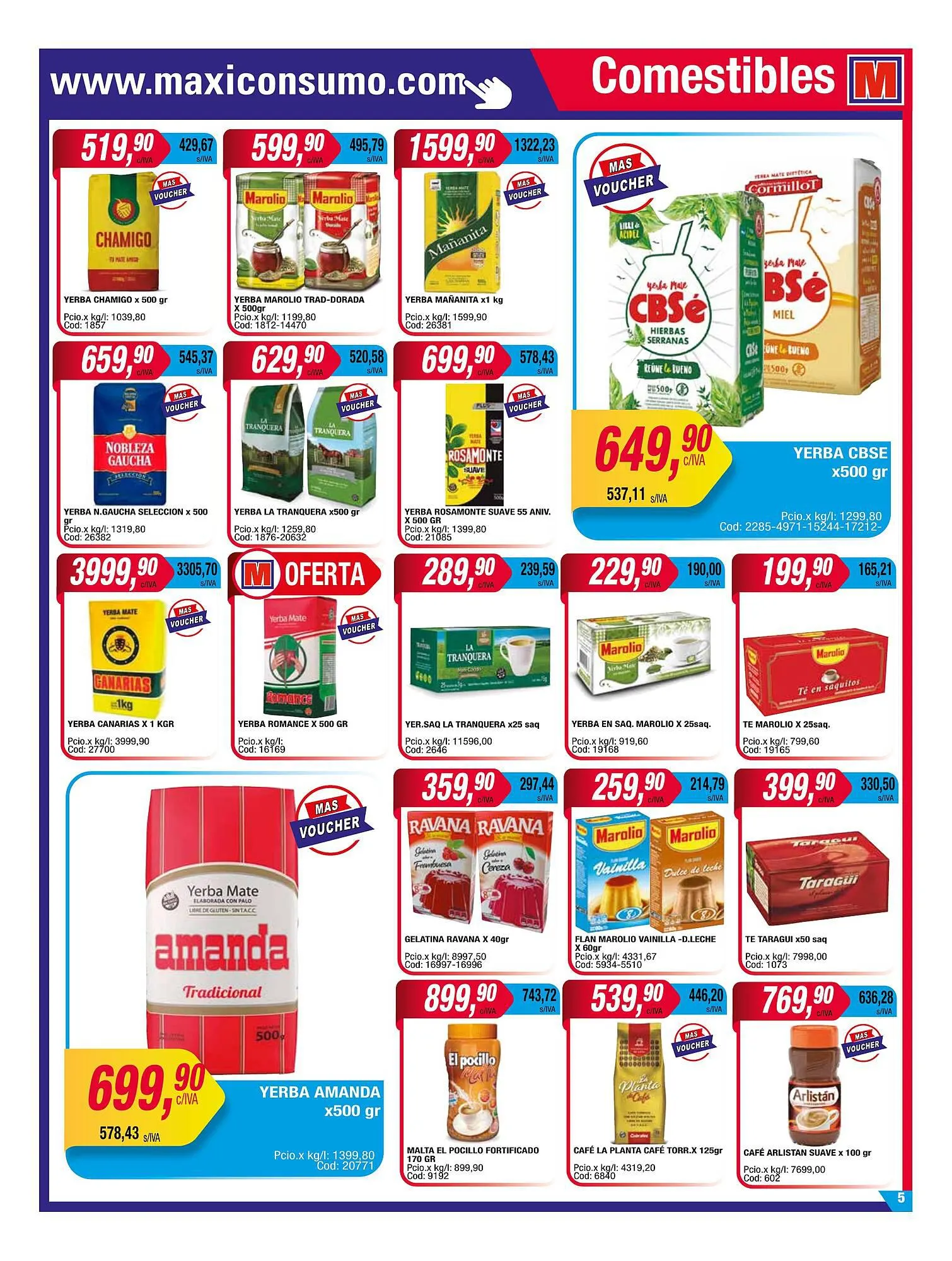 Ofertas de Catálogo Maxiconsumo 23 de octubre al 29 de octubre 2023 - Página 5 del catálogo