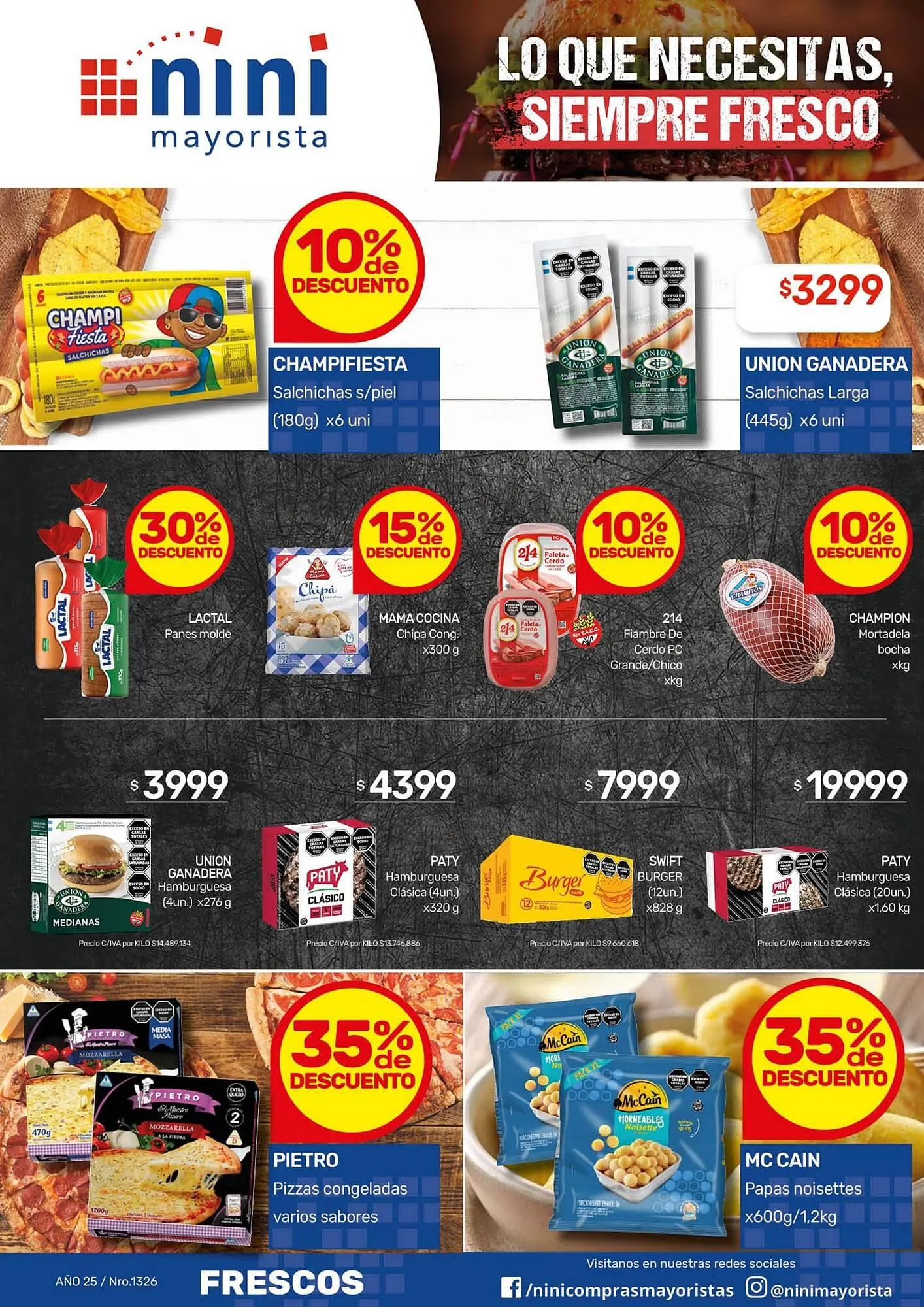 Ofertas de Catálogo Nini Mayorista 22 de septiembre al 28 de septiembre 2025 - Página 1 del catálogo