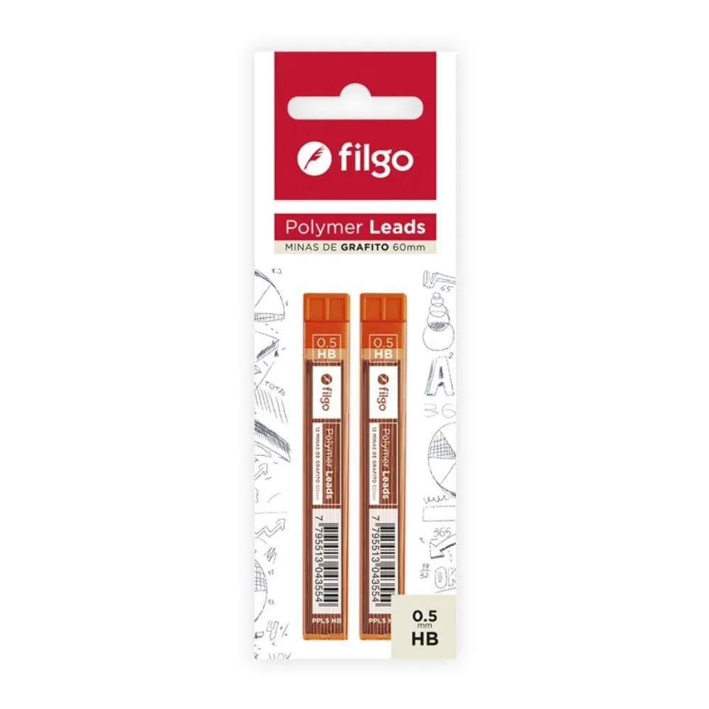 MINAS GRAF.P.LEADFS 0.5 2B X2