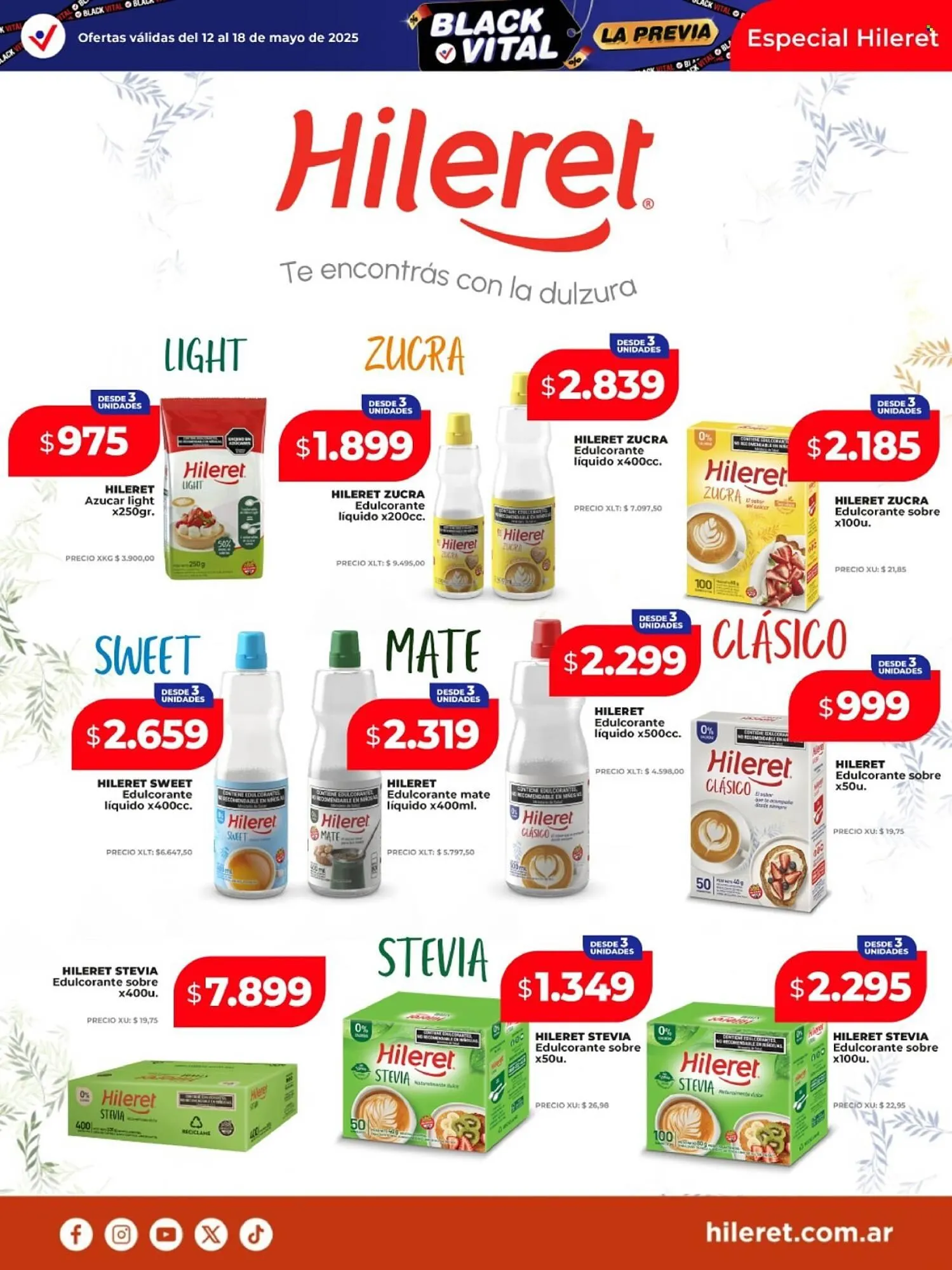 Ofertas de Catálogo Supermayorista Vital 12 de mayo al 18 de mayo 2025 - Página 29 del catálogo