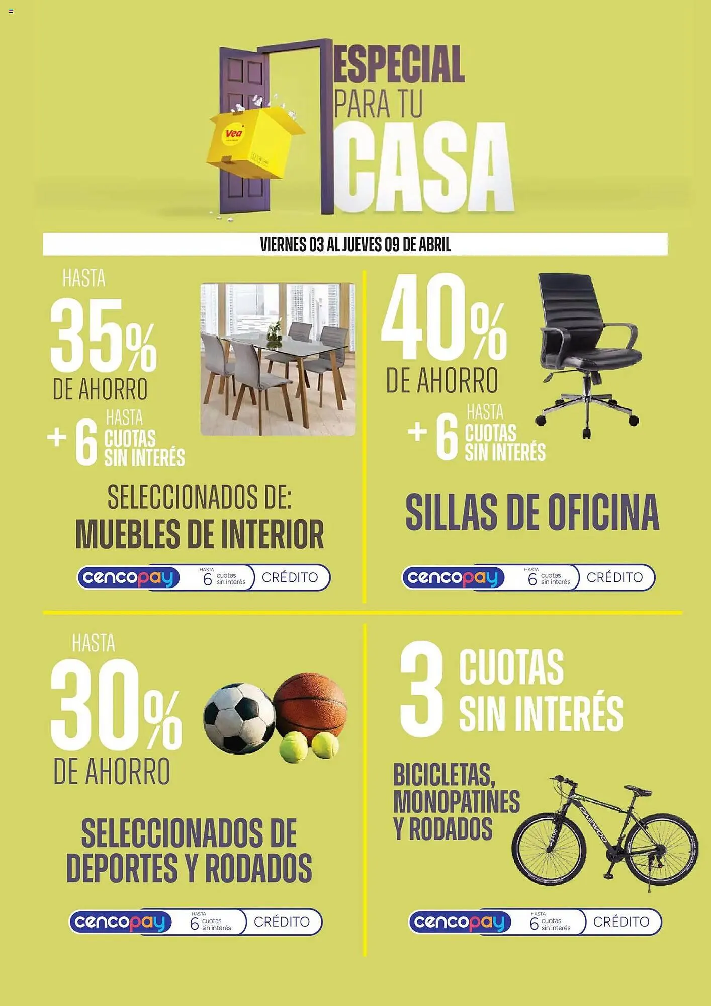 Ofertas de Catálogo Supermercados Vea 3 de abril al 8 de abril 2026 - Página 3 del catálogo