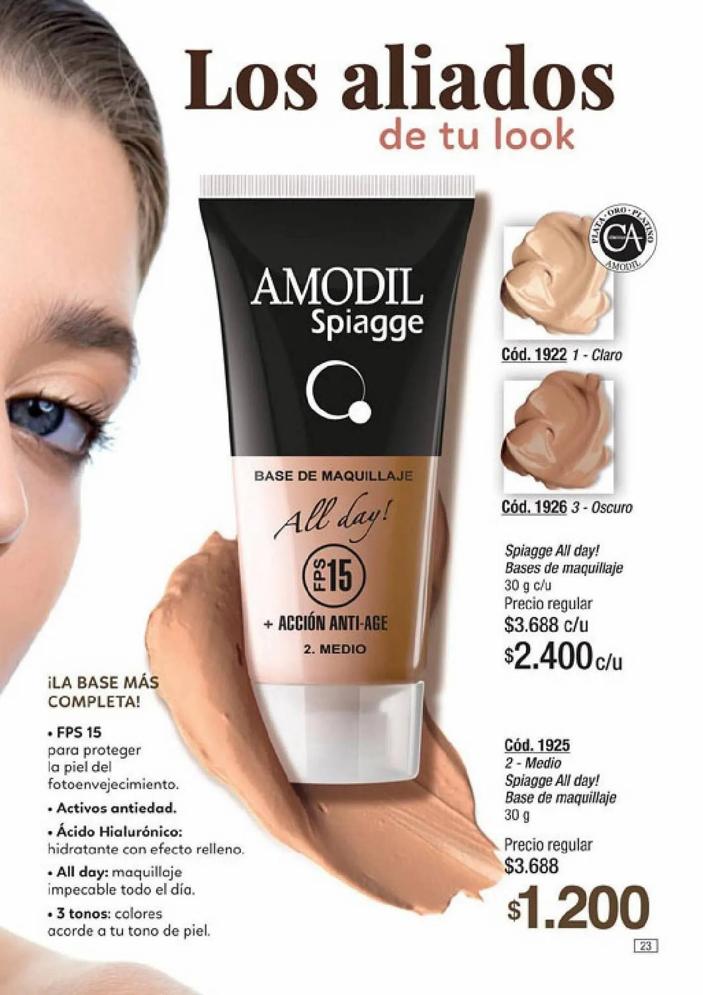 Ofertas de Catálogo Amodil 10 de agosto al 4 de septiembre 2023 - Página 23 del catálogo