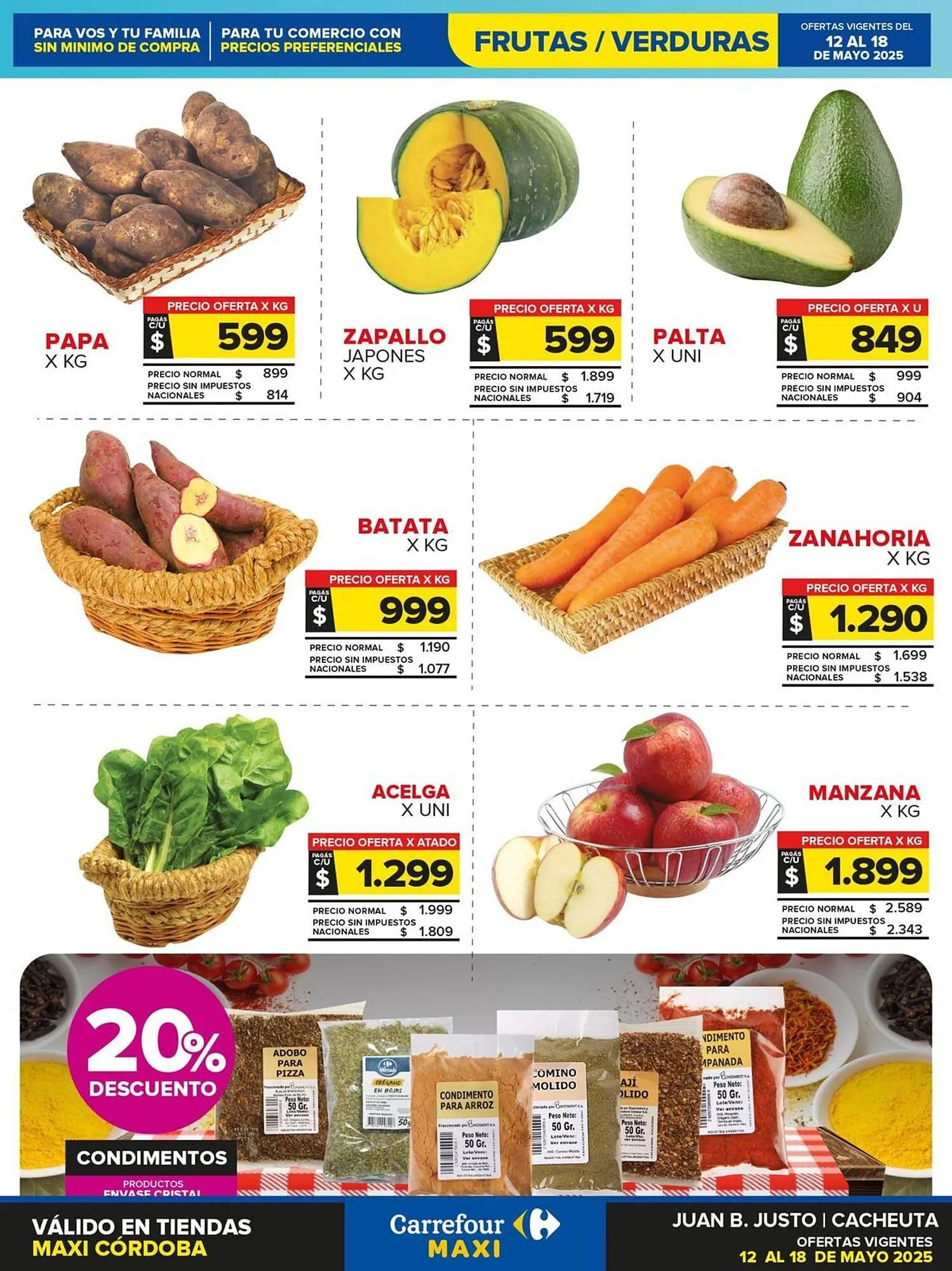 Ofertas de Catálogo Carrefour 13 de mayo al 18 de mayo 2025 - Página 1 del catálogo