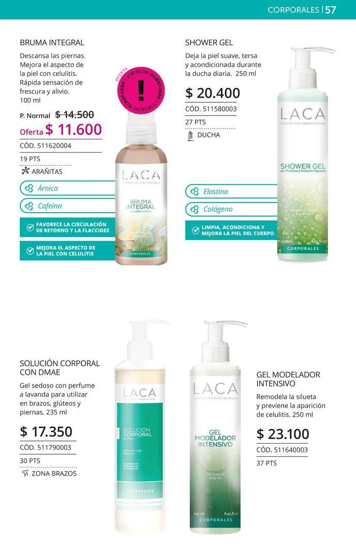 Ofertas de Catálogo de Laboratorio Laca 23 de septiembre al 31 de octubre 2024 - Página 57 del catálogo