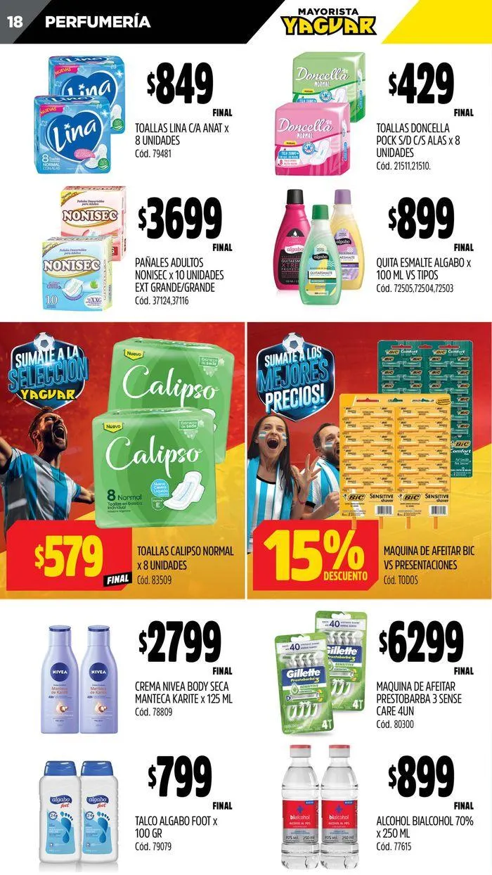 Ofertas de Ofertas Supermercados Yaguar Mar del Plata 8 de julio al 13 de julio 2024 - Página 18 del catálogo