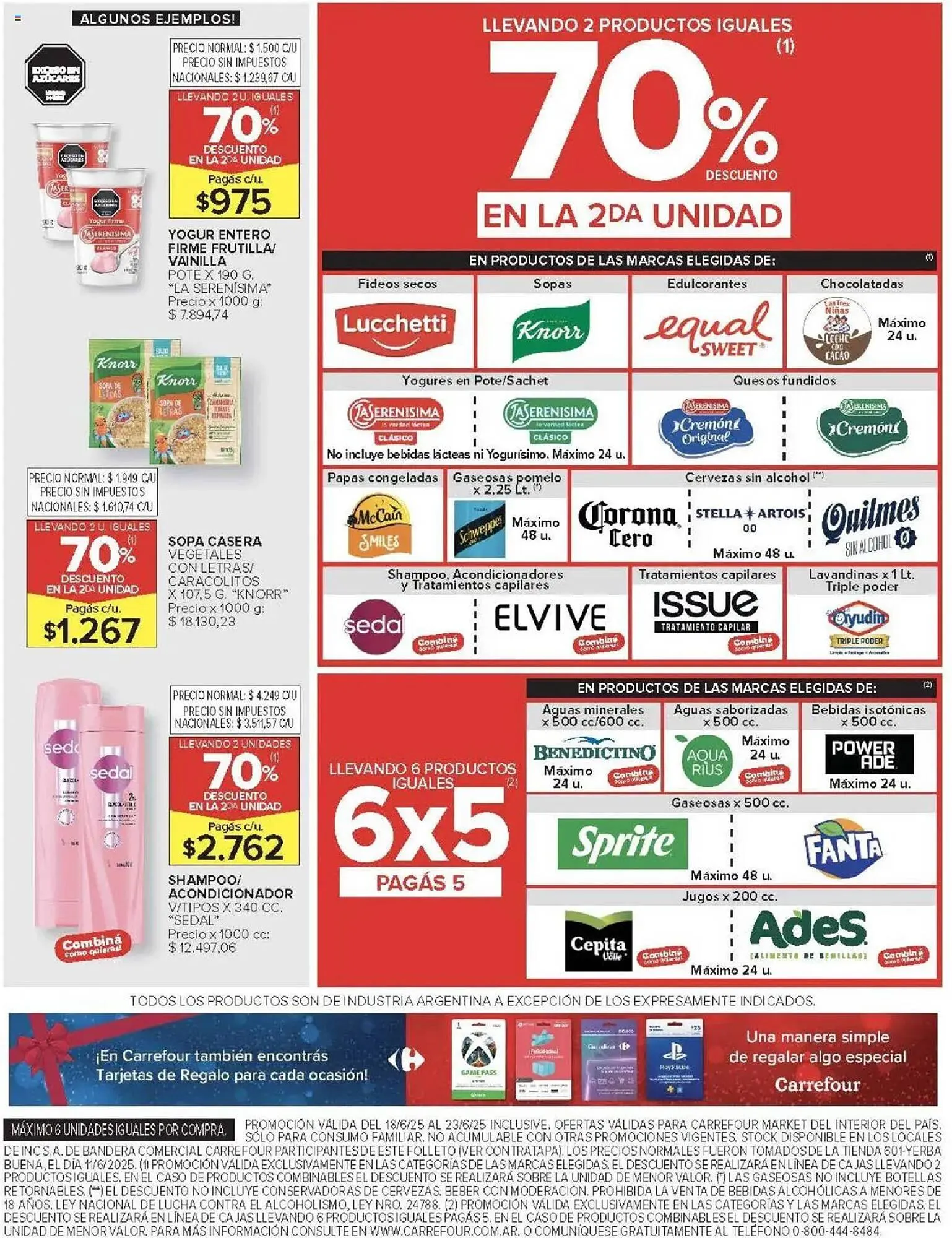 Ofertas de Catálogo Carrefour 18 de junio al 24 de junio 2025 - Página 27 del catálogo