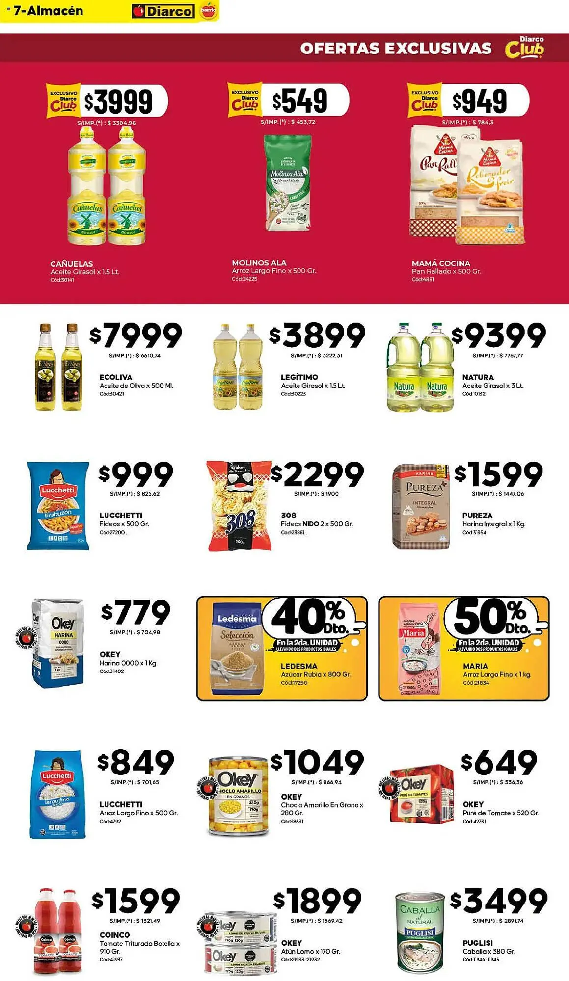 Ofertas de Catálogo Diarco 1 de diciembre al 5 de diciembre 2025 - Página 7 del catálogo