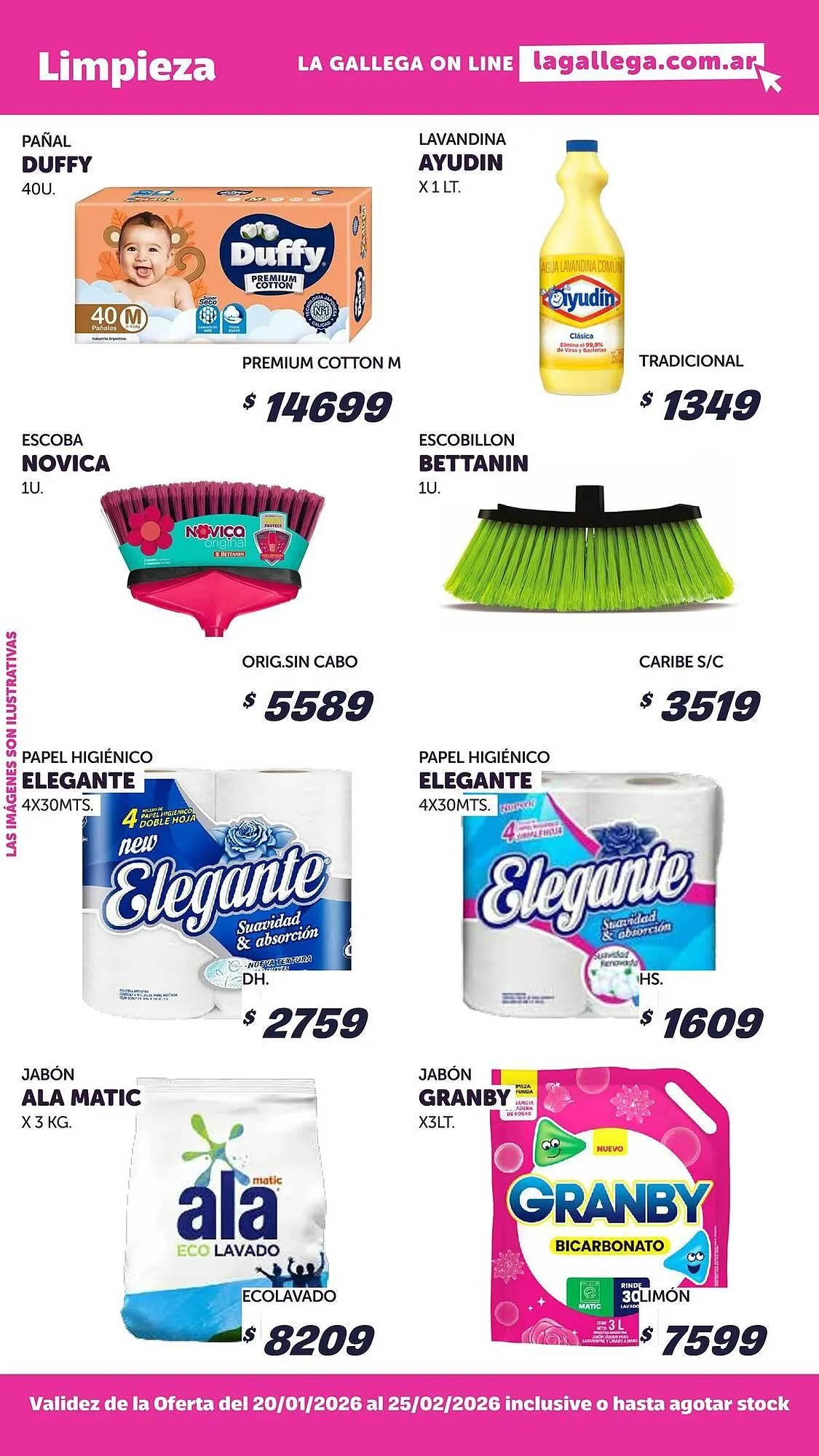 Ofertas de Catálogo La Gallega Supermercados 13 de febrero al 25 de febrero 2026 - Página 8 del catálogo