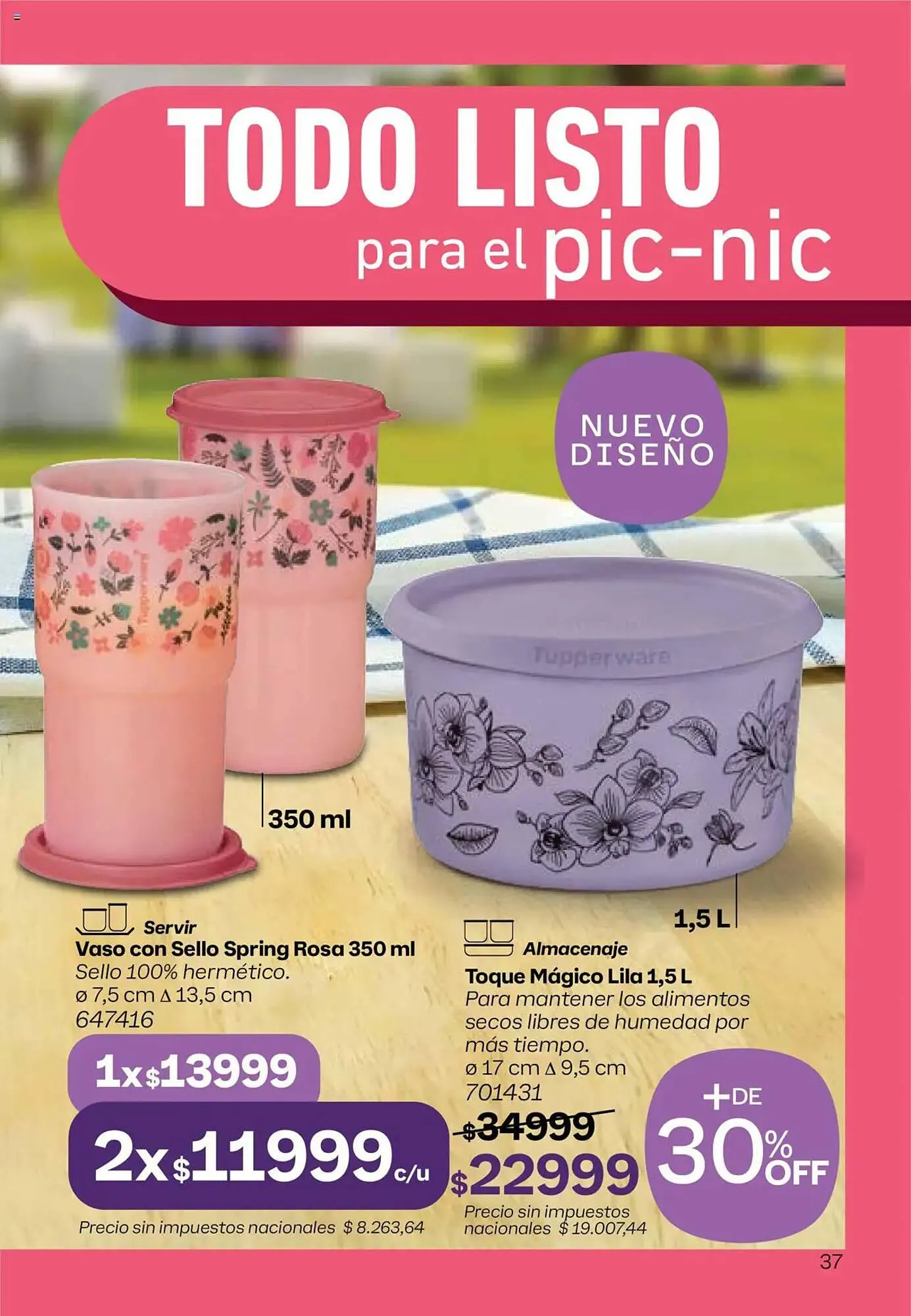 Ofertas de Folleto Tupperware 13 de octubre al 3 de noviembre 2025 - Página 38 del catálogo