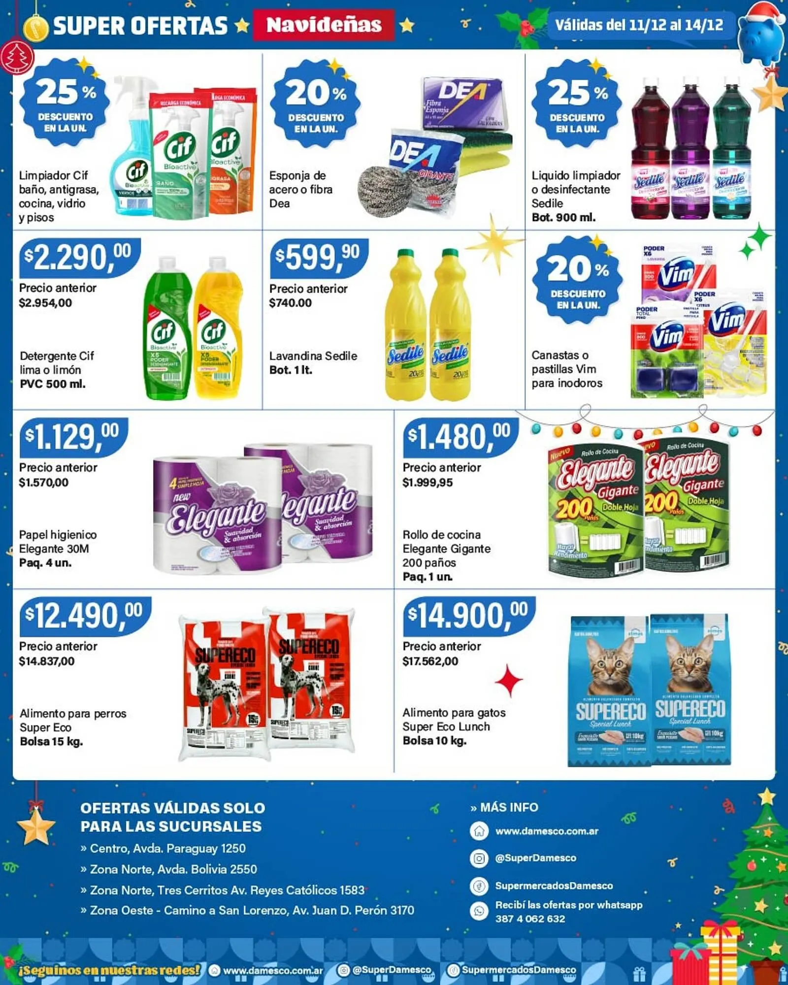 Ofertas de Catálogo Supermercados Damesco 11 de diciembre al 14 de diciembre 2025 - Página 8 del catálogo