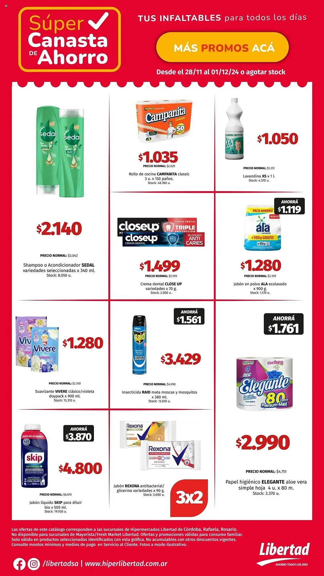 Ofertas de Catálogo Hipermercado Libertad 28 de noviembre al 1 de diciembre 2024 - Página 5 del catálogo
