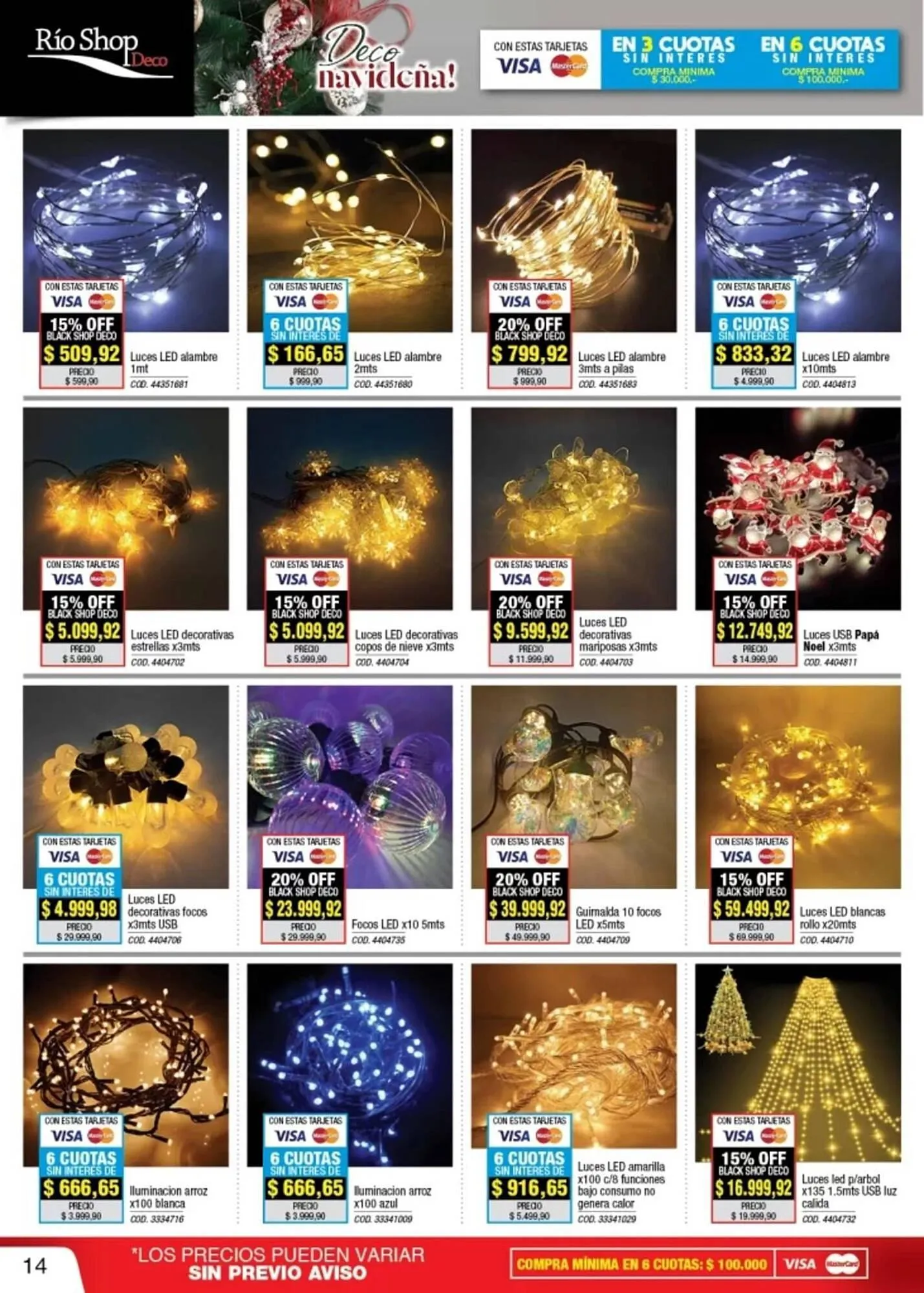 Ofertas de Catálogo Rio Shop Deco 1 de diciembre al 31 de diciembre 2025 - Página 14 del catálogo