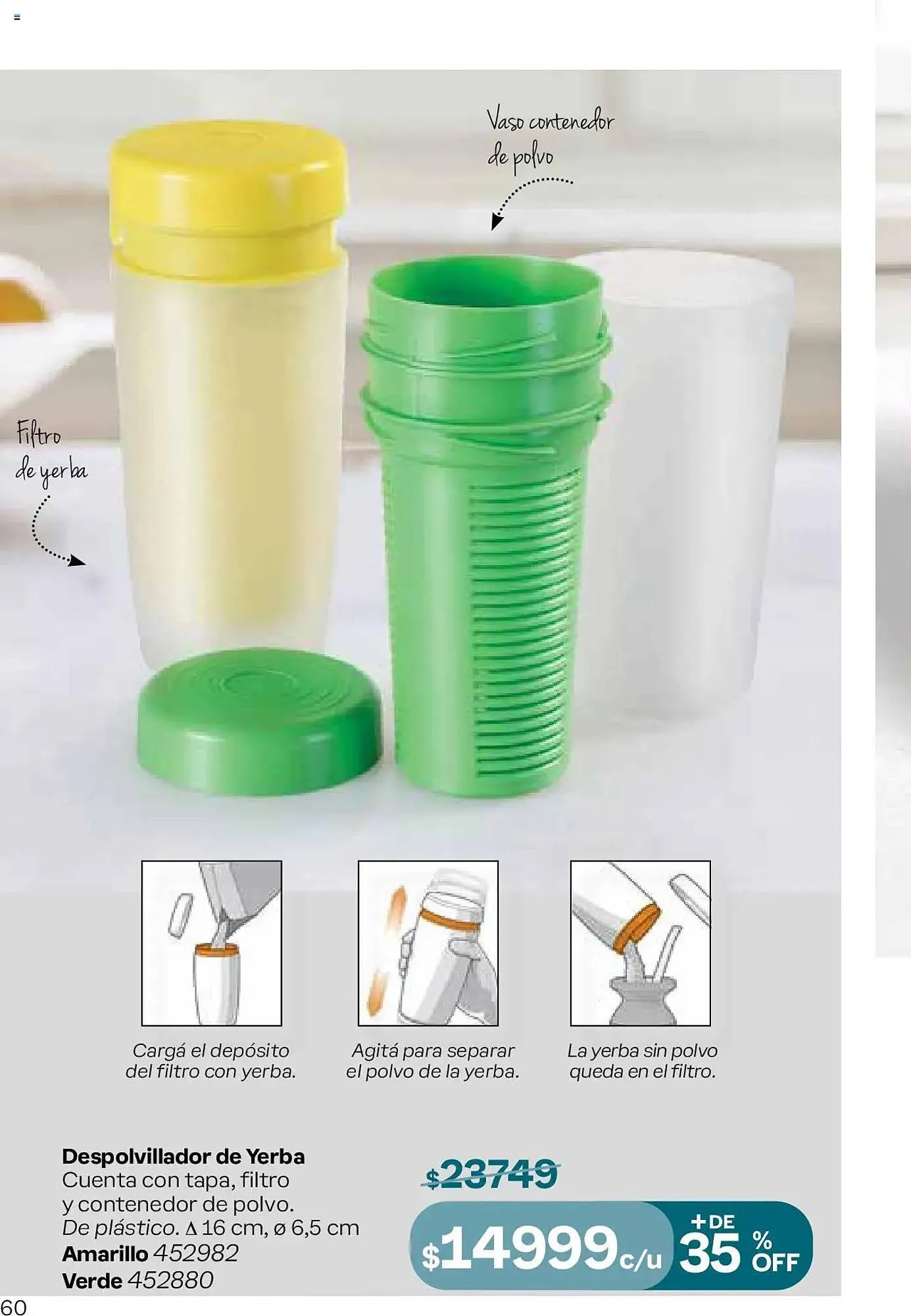 Ofertas de Catálogo Tupperware 29 de noviembre al 2 de diciembre 2024 - Página 60 del catálogo