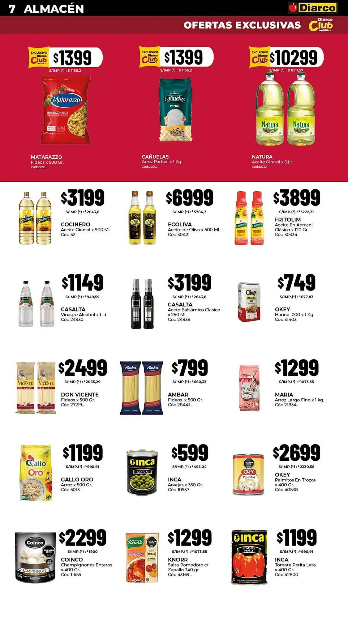 Ofertas de Catálogo Diarco 23 de febrero al 27 de febrero 2026 - Página 7 del catálogo