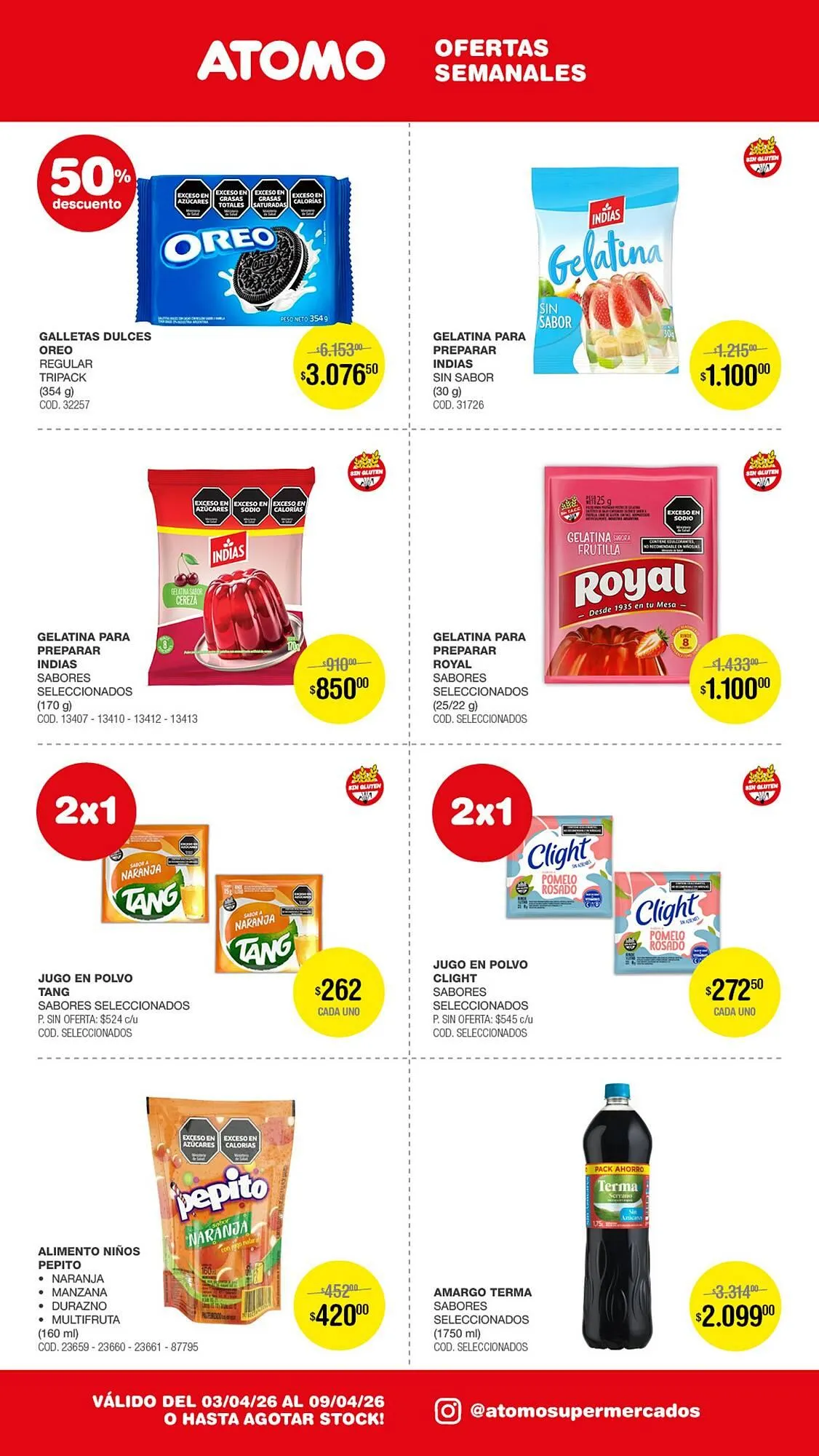 Ofertas de Catálogo Atomo Conviene 3 de abril al 9 de abril 2026 - Página 7 del catálogo