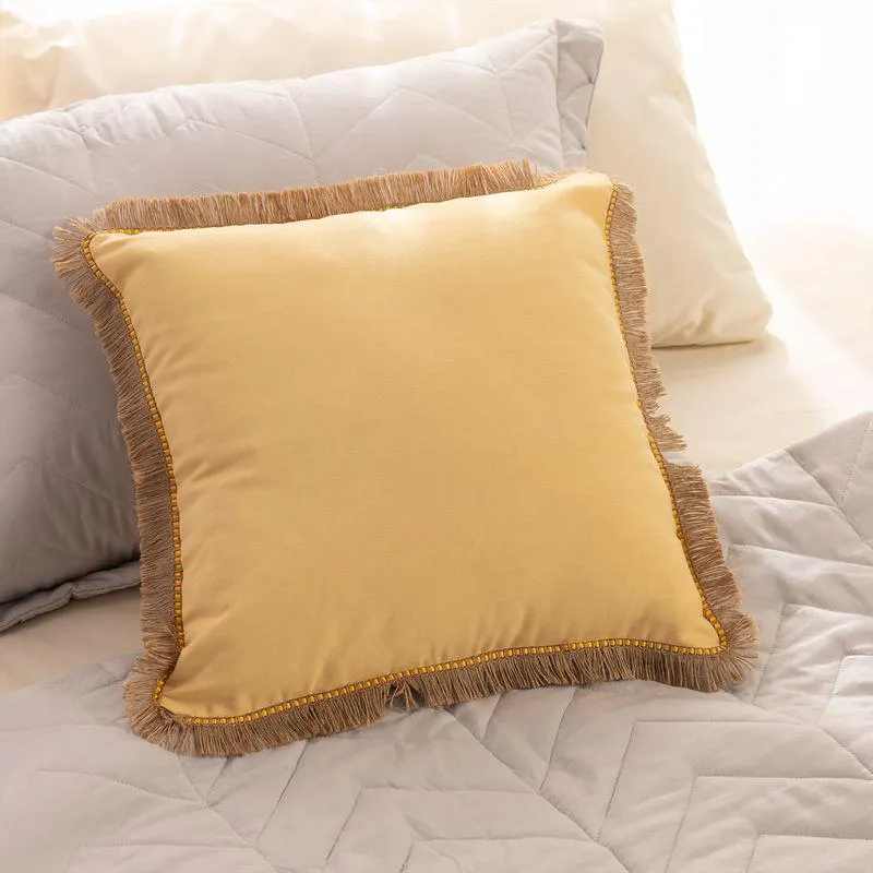 Funda de Almohadón Algodón Panamá con Madroño