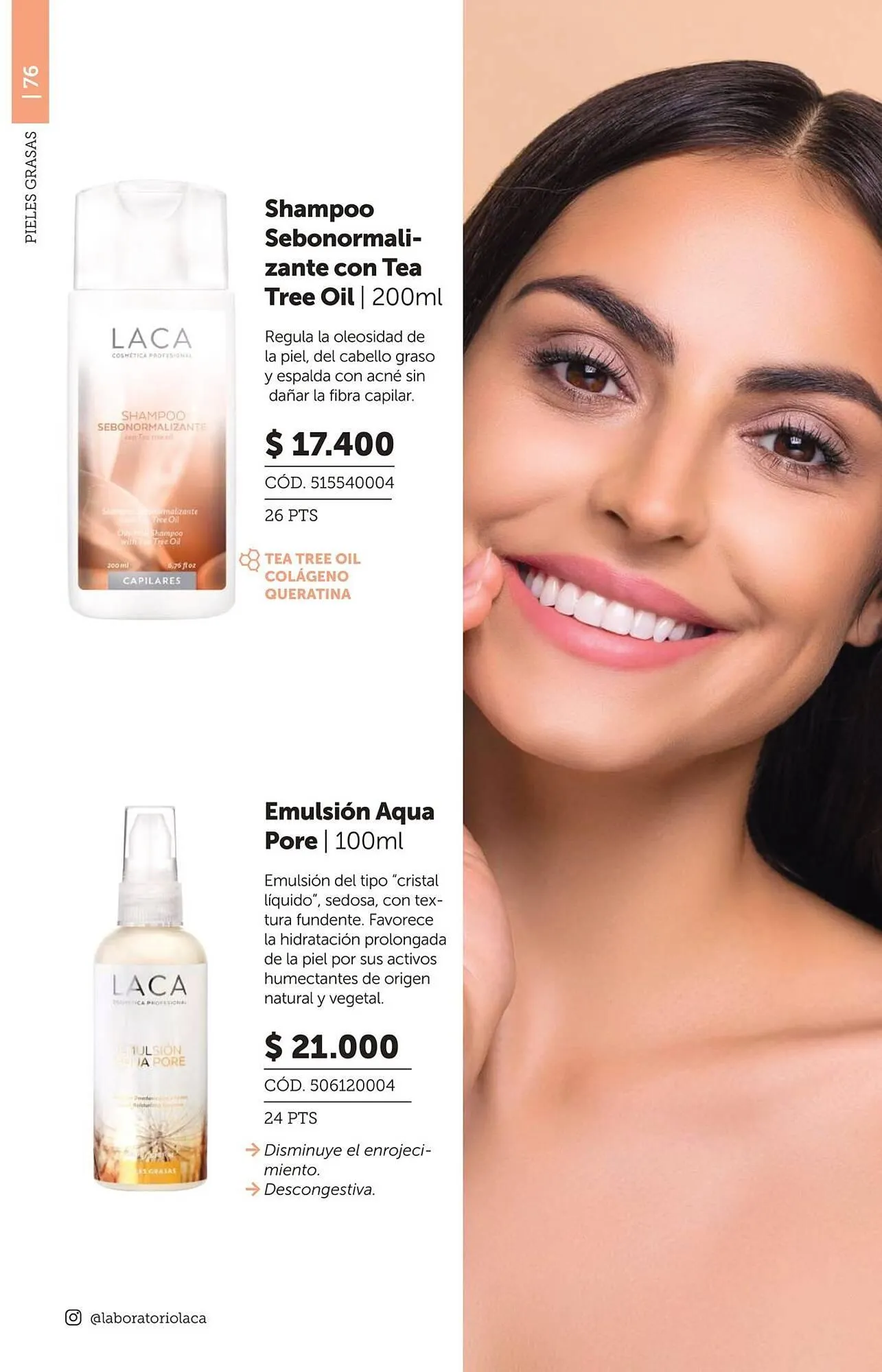 Ofertas de Catálogo Laboratorio LACA 8 de mayo al 31 de mayo 2025 - Página 76 del catálogo