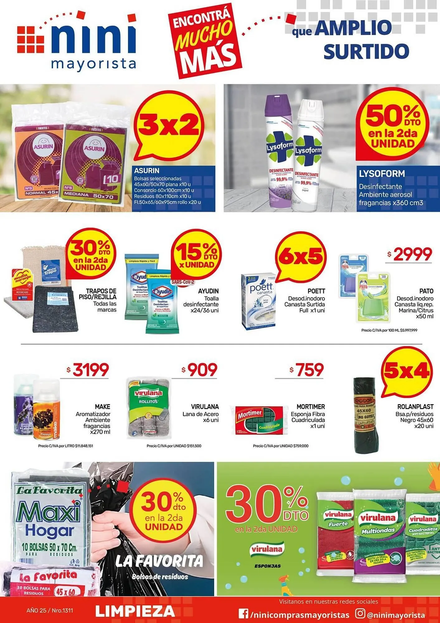 Ofertas de Catálogo Nini Mayorista 9 de junio al 15 de junio 2025 - Página 13 del catálogo