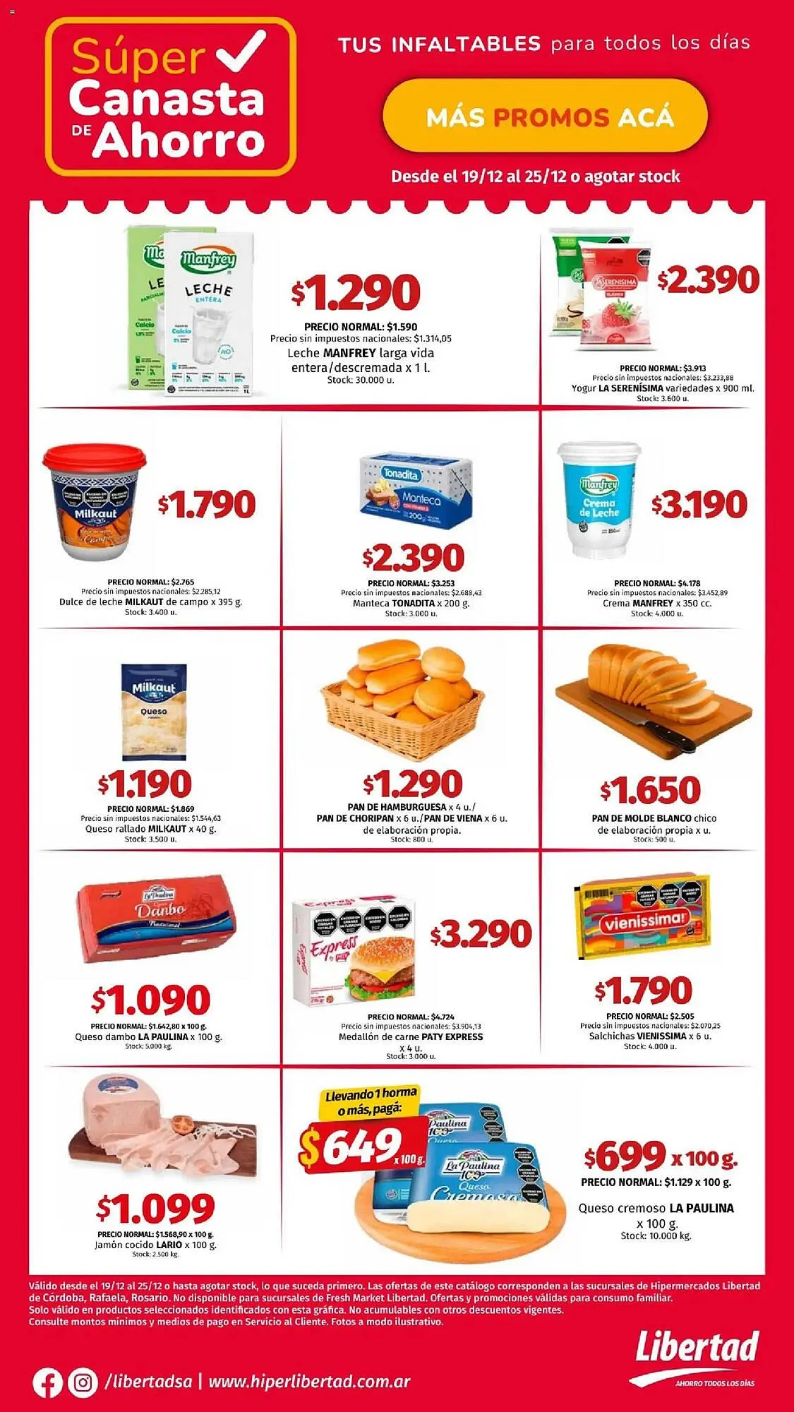 Ofertas de Catálogo Hipermercado Libertad 19 de diciembre al 25 de diciembre 2025 - Página 4 del catálogo