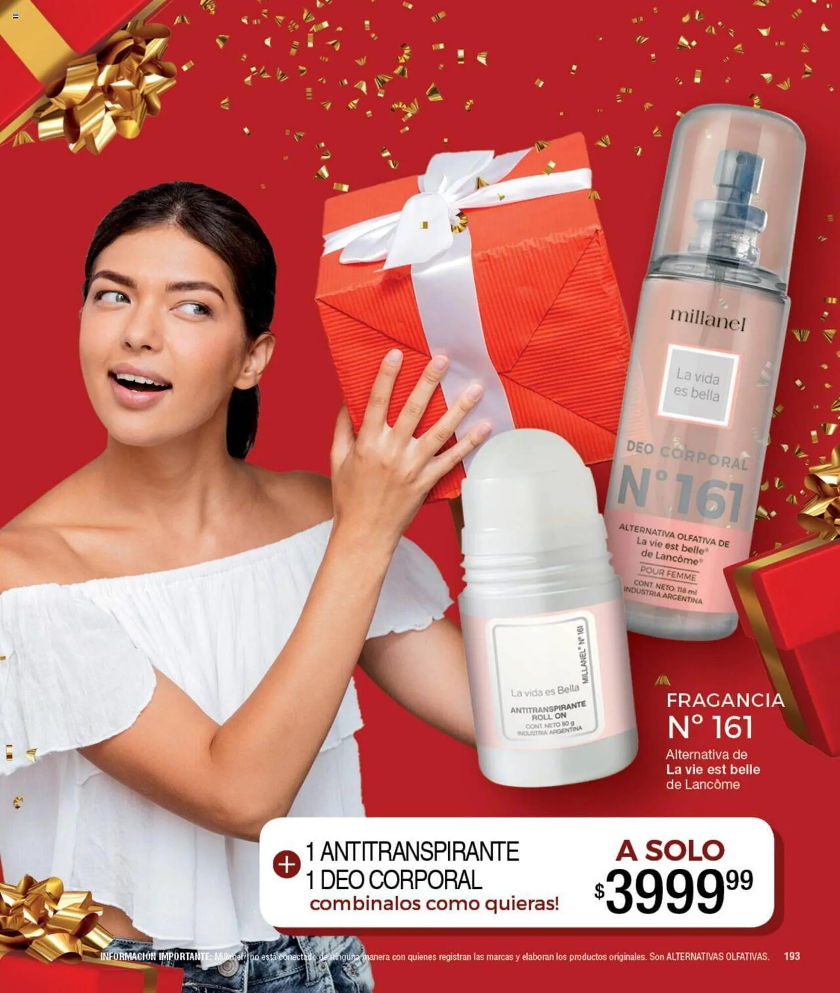 Ofertas de Catálogo Millanel Cosmética 13 de noviembre al 10 de diciembre 2023 - Página 193 del catálogo