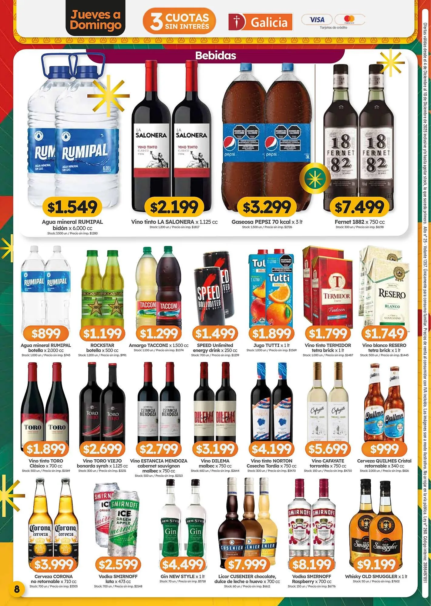 Ofertas de Folleto Cordiez 4 de diciembre al 10 de diciembre 2025 - Página 8 del catálogo