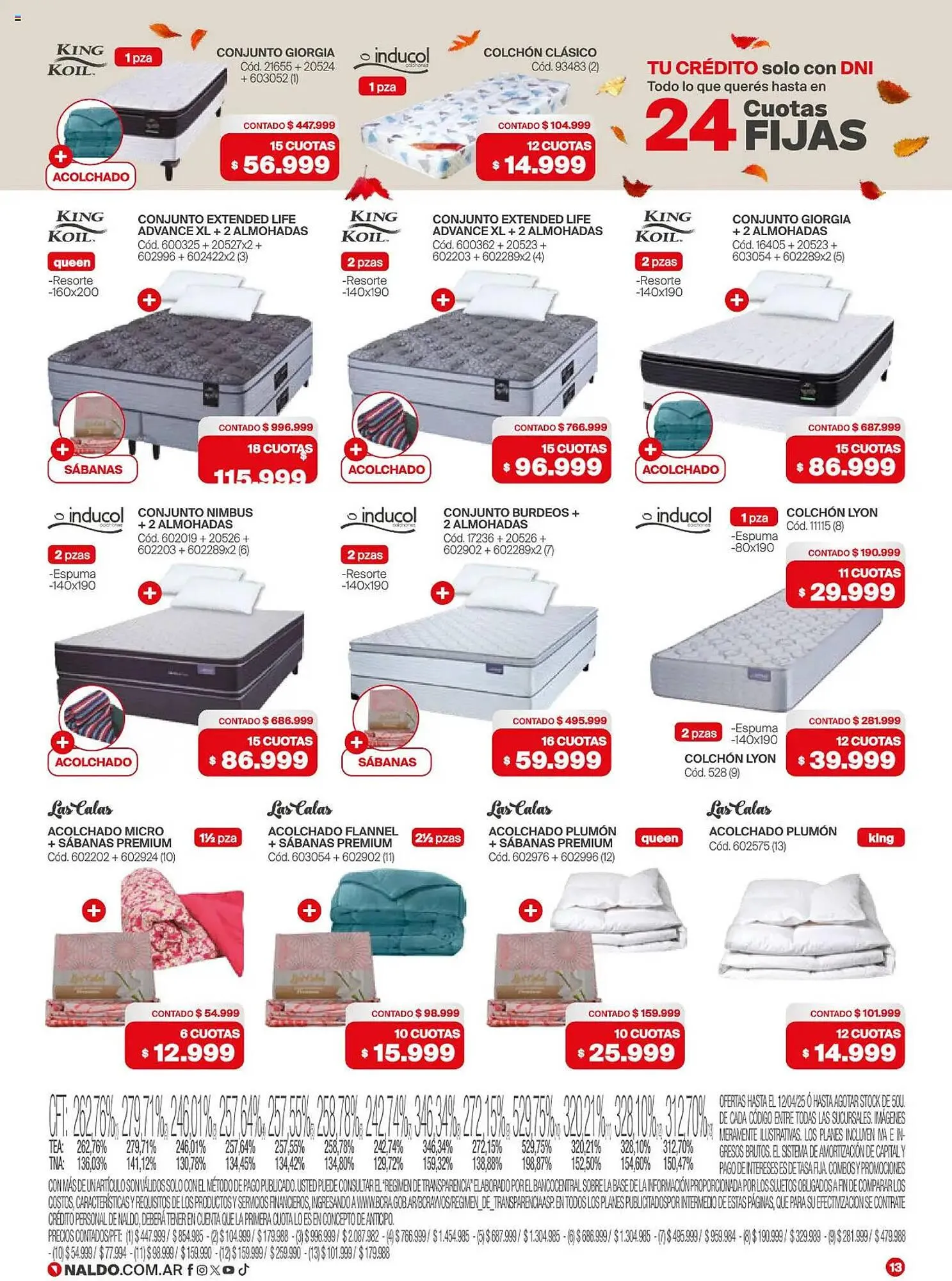 Ofertas de Catálogo Naldo Lombardi 1 de abril al 30 de abril 2025 - Página 13 del catálogo