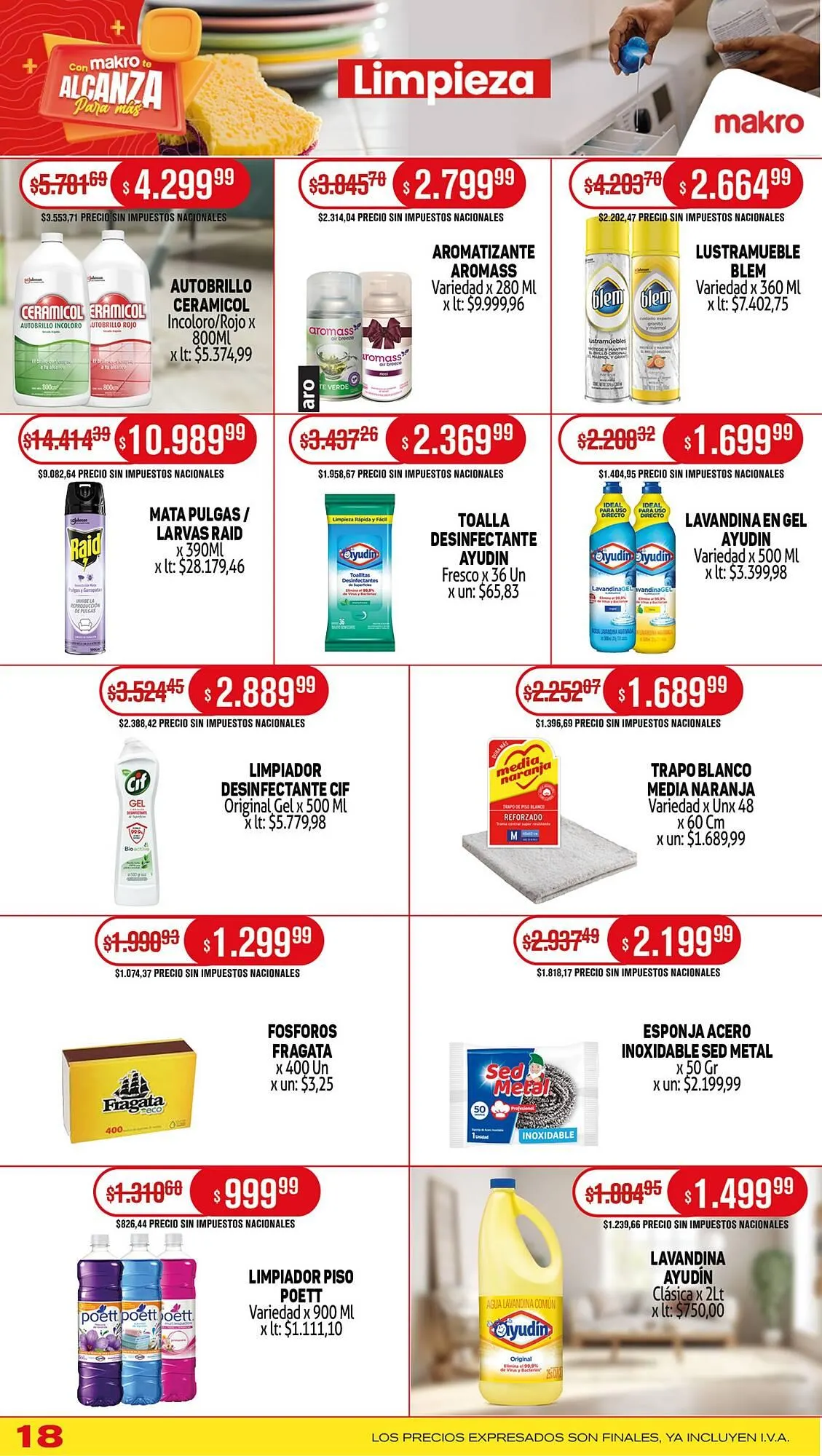 Ofertas de Catálogo Makro 12 de junio al 18 de junio 2025 - Página 18 del catálogo