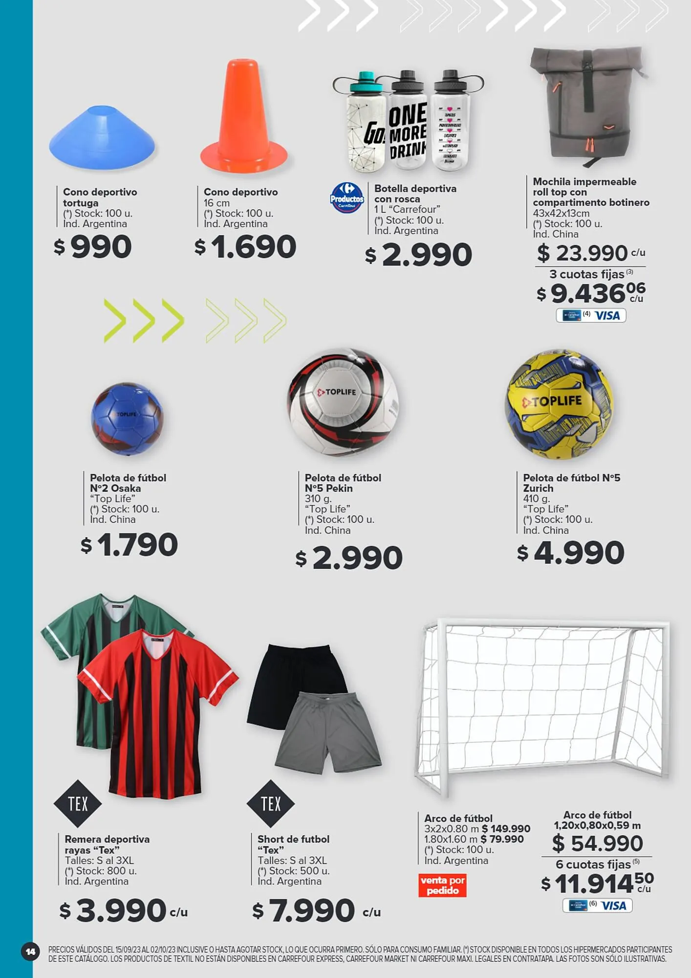 Ofertas de Catálogo Carrefour Express 15 de septiembre al 30 de septiembre 2023 - Página 12 del catálogo