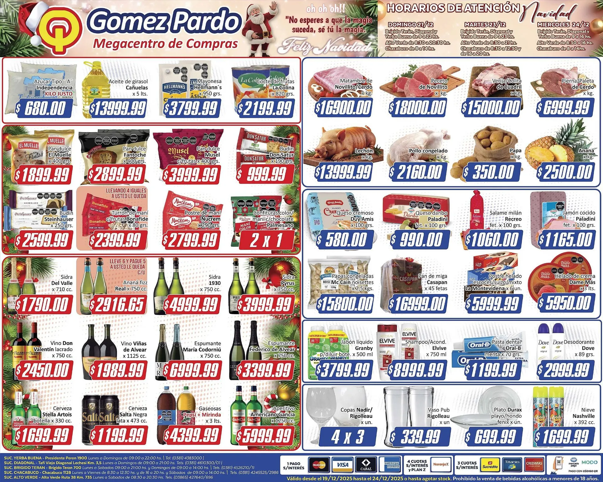 Ofertas de Catálogo Gomez Pardo 20 de diciembre al 24 de diciembre 2025 - Página 1 del catálogo