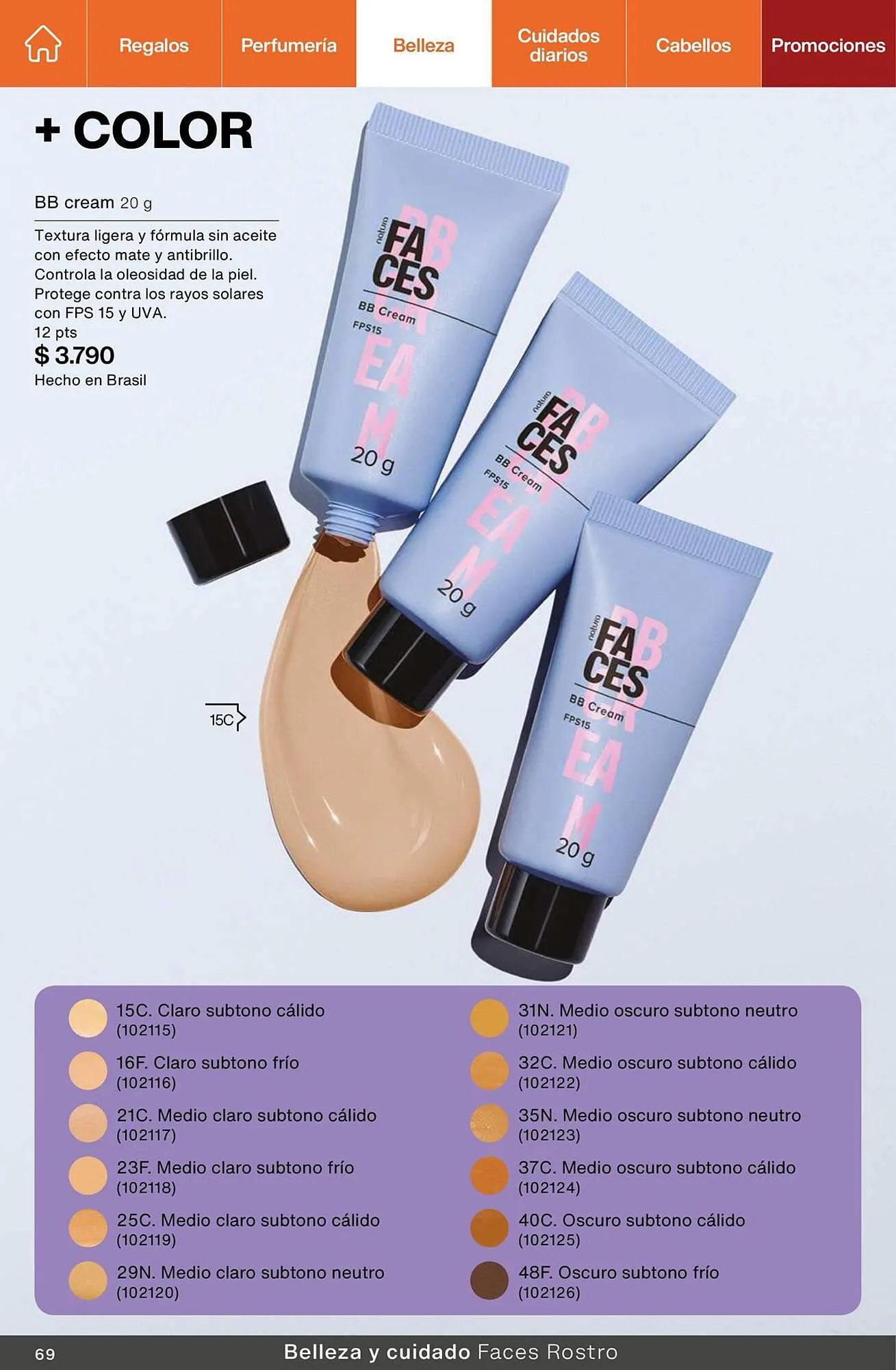 Ofertas de Catálogo Natura 27 de septiembre al 31 de octubre 2023 - Página 69 del catálogo