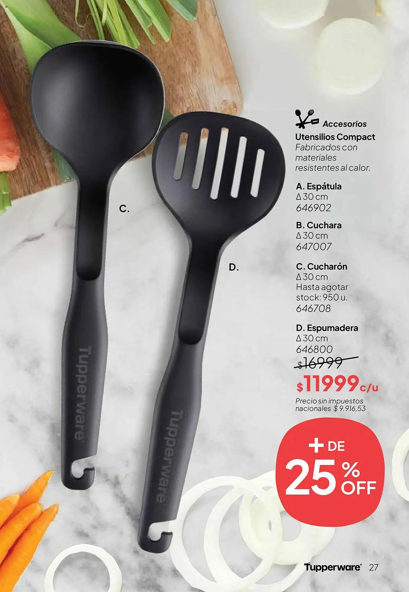 Ofertas de Folleto Tupperware 24 de noviembre al 31 de diciembre 2025 - Página 28 del catálogo