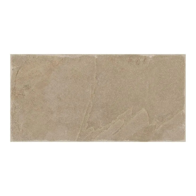 Porcelanato Trafalgar arena mate interior y exterior 57 x 117 cm