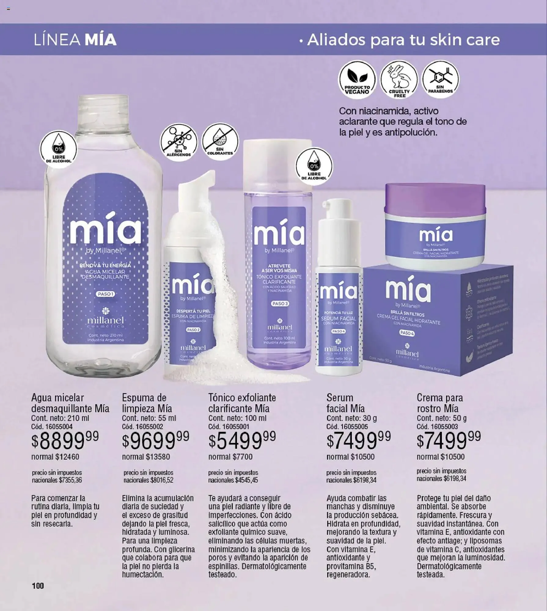 Ofertas de Catálogo Millanel Cosmética 2 de marzo al 29 de marzo 2026 - Página 100 del catálogo