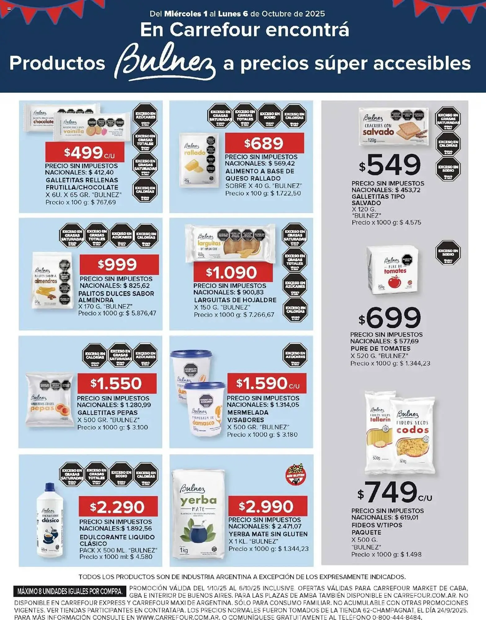 Ofertas de Folleto Carrefour Market 1 de octubre al 6 de octubre 2025 - Página 13 del catálogo