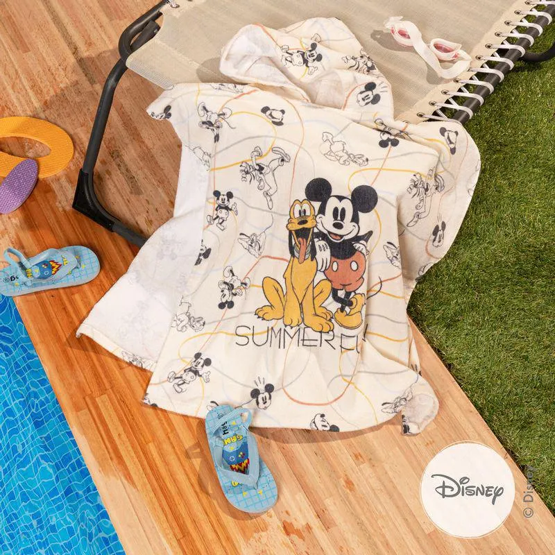 Bata Poncho Infantil Summer Fun Mickey