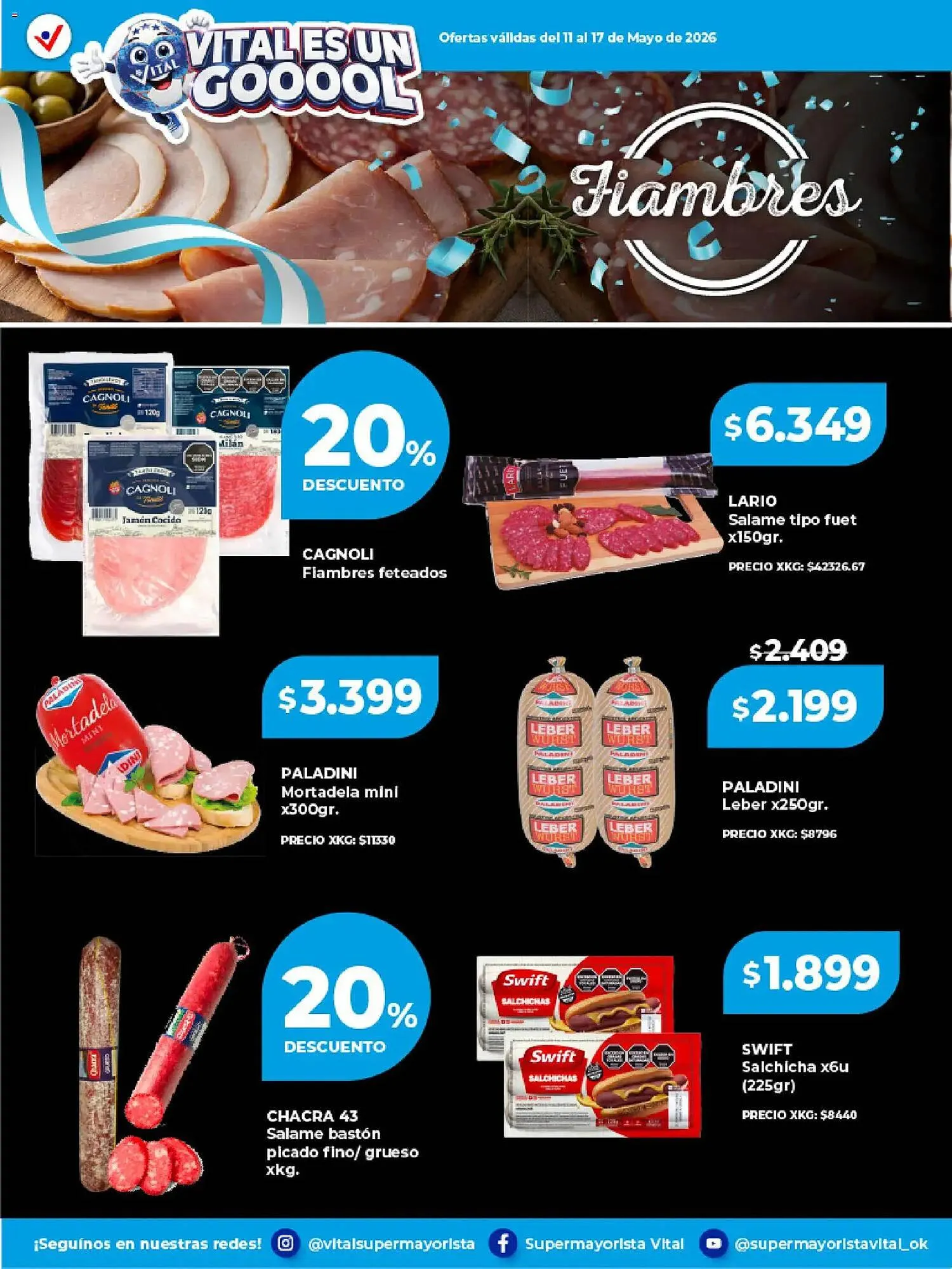 Ofertas de Catálogo Supermayorista Vital 11 de mayo al 17 de mayo 2026 - Página 10 del catálogo