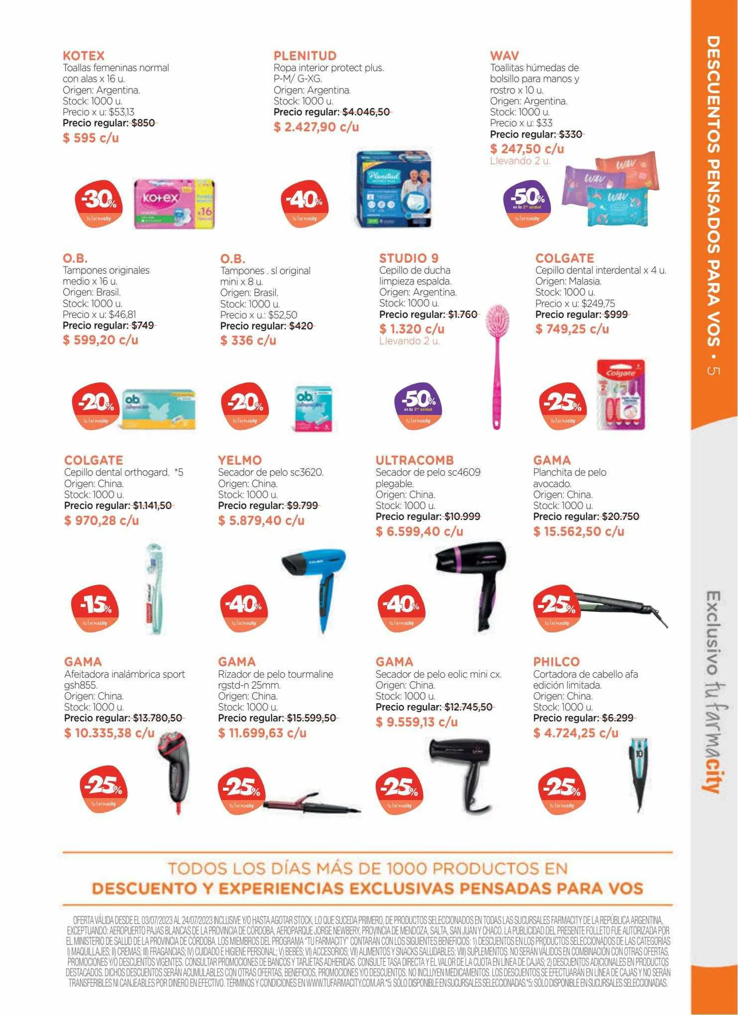 Ofertas de Catálogo Farmacity 7 de julio al 25 de julio 2023 - Página 5 del catálogo