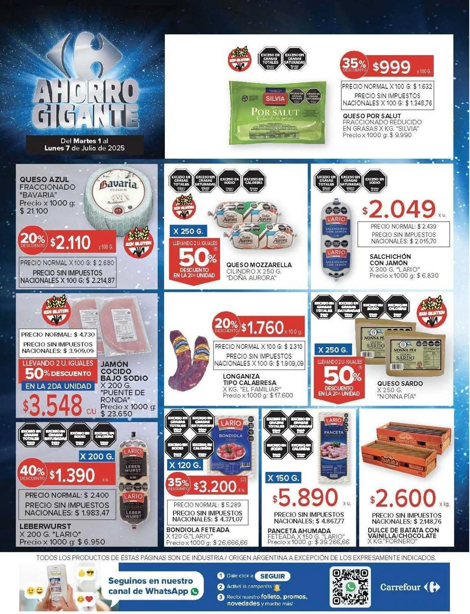 Ofertas de Catálogo Carrefour 1 de julio al 8 de julio 2025 - Página 51 del catálogo