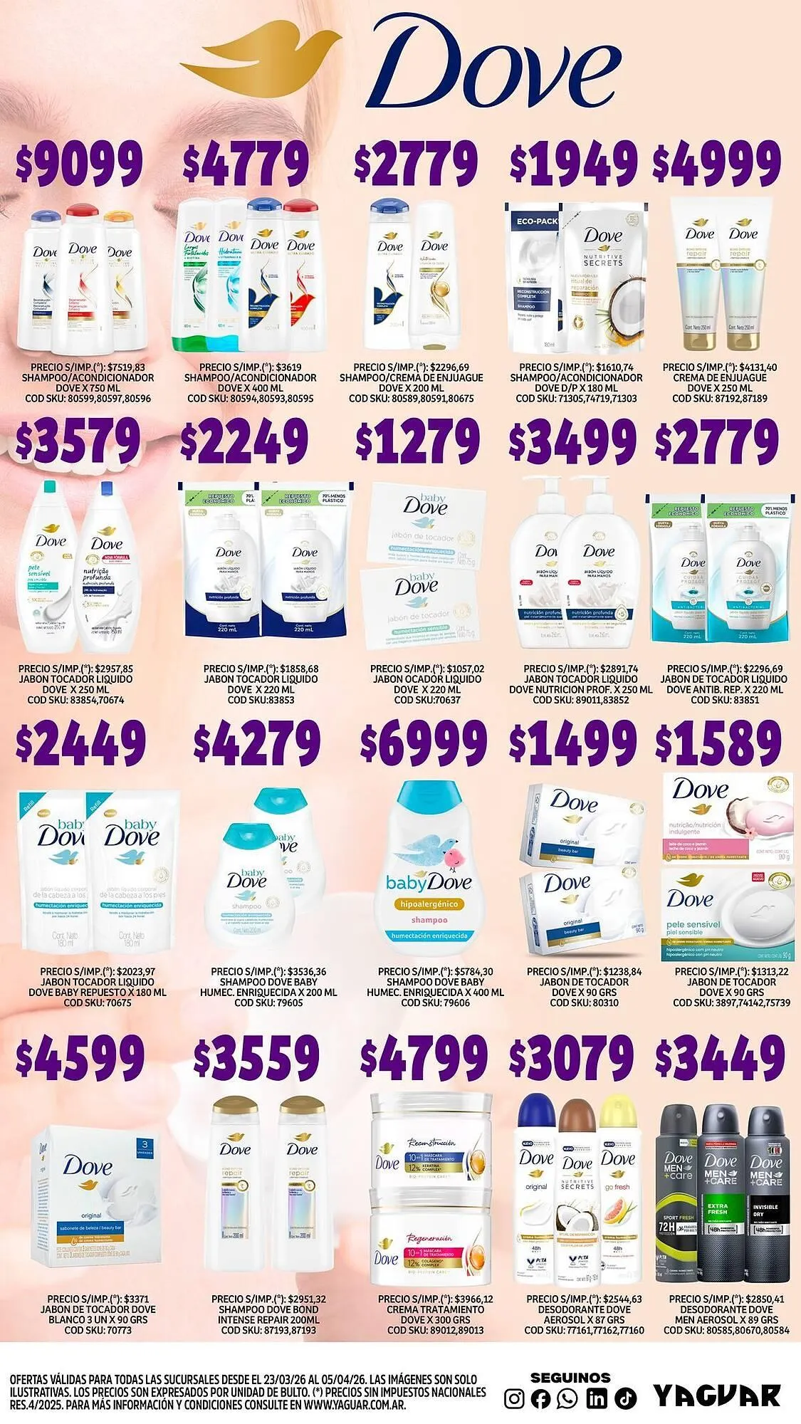 Ofertas de Catálogo Supermercados Yaguar 3 de abril al 5 de abril 2026 - Página 4 del catálogo