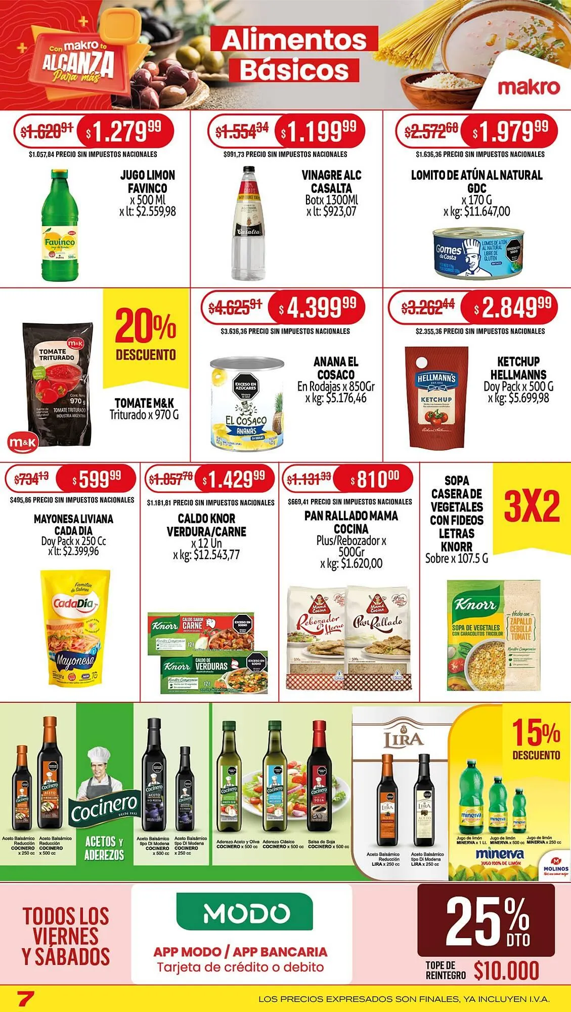 Ofertas de Catálogo Makro 5 de junio al 12 de junio 2025 - Página 7 del catálogo