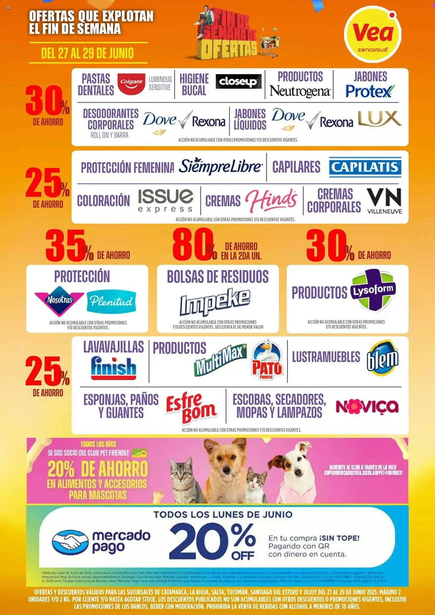 Ofertas de Catálogo Supermercados Vea 27 de junio al 29 de junio 2025 - Página 6 del catálogo