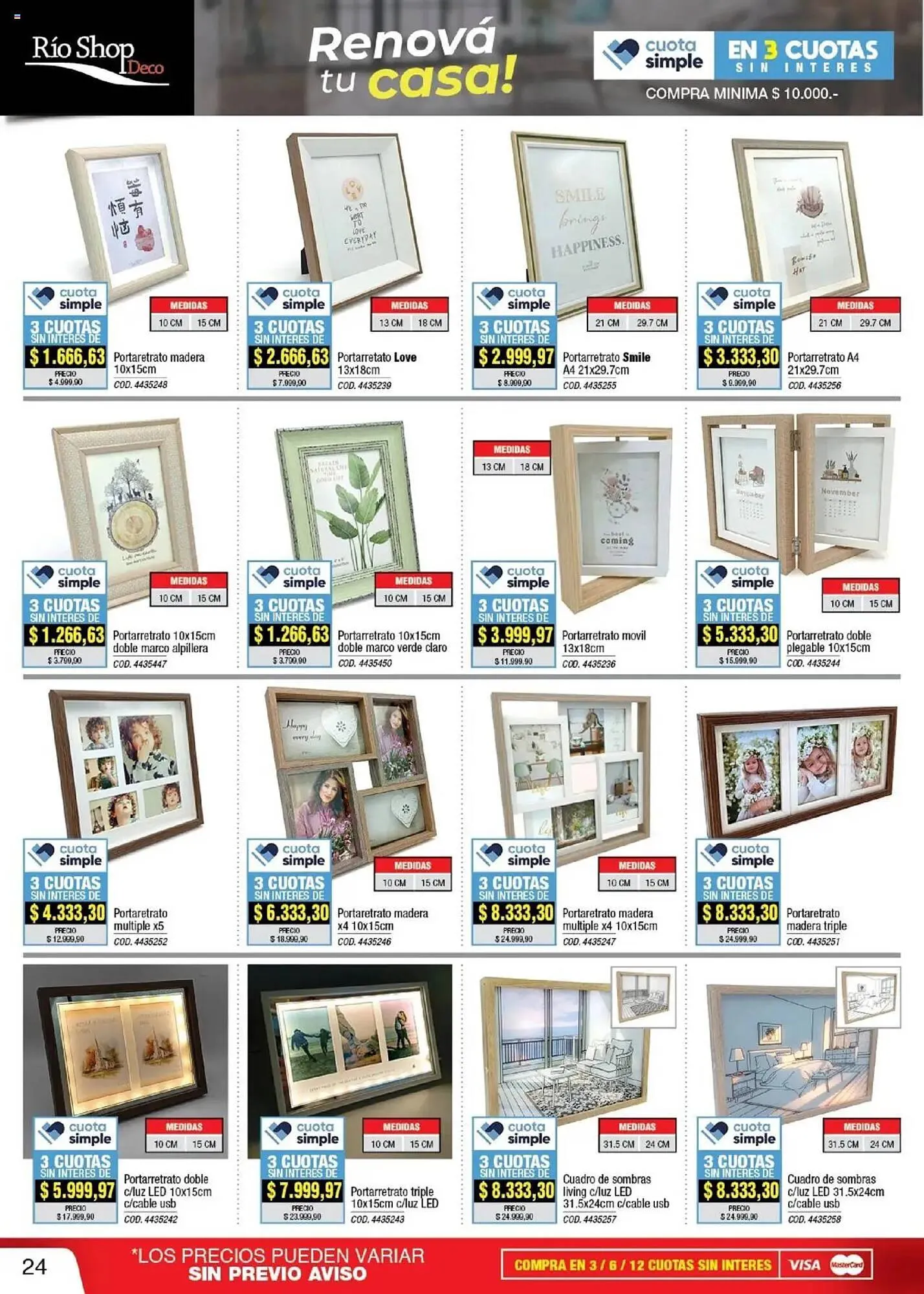 Ofertas de Catálogo Rio Shop Deco 20 de marzo al 30 de abril 2025 - Página 24 del catálogo