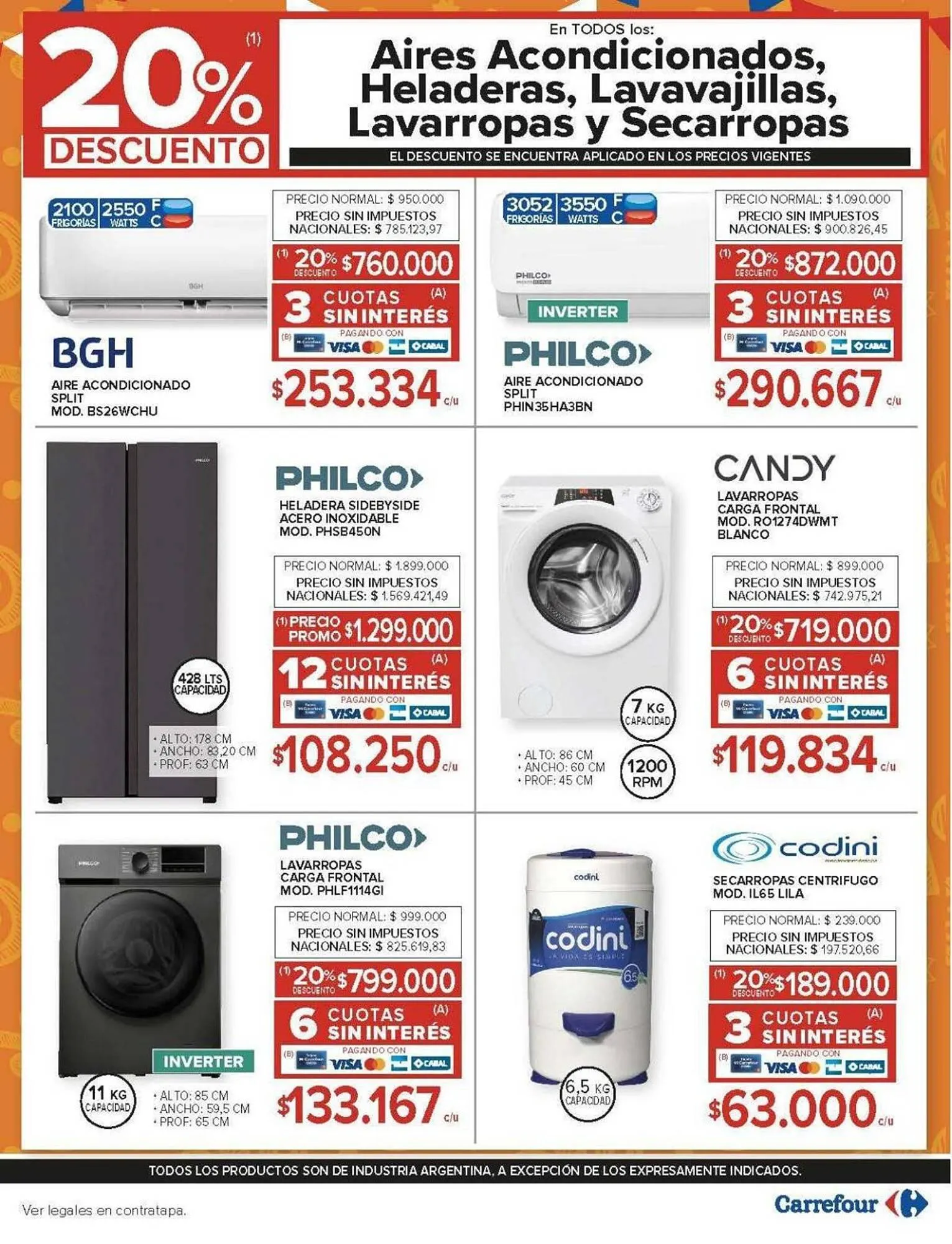 Ofertas de Catálogo Carrefour 19 de agosto al 26 de agosto 2025 - Página 25 del catálogo