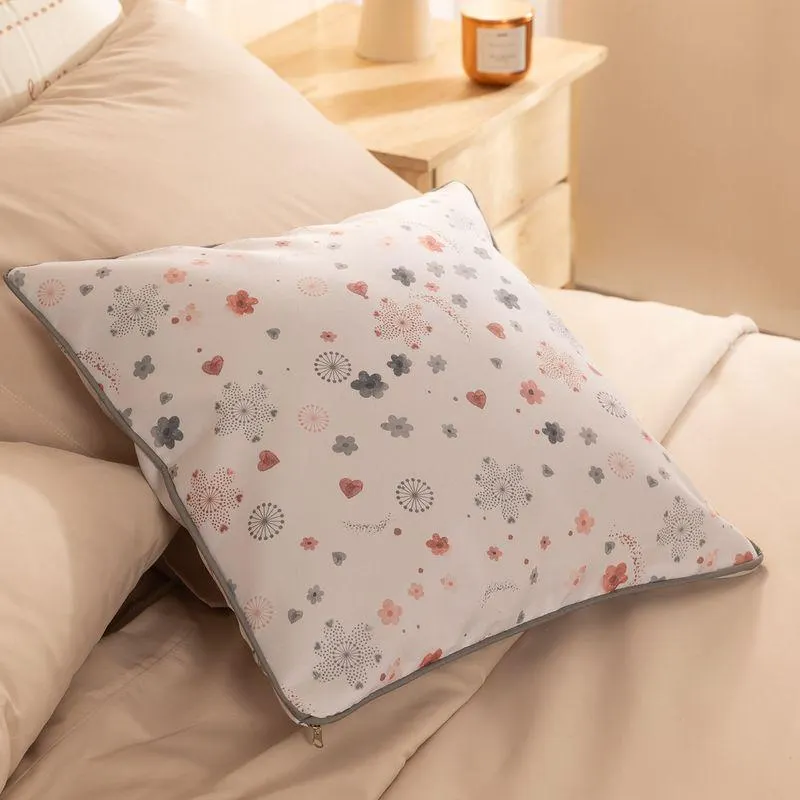 Funda de Almohadón Corazón Gabardina