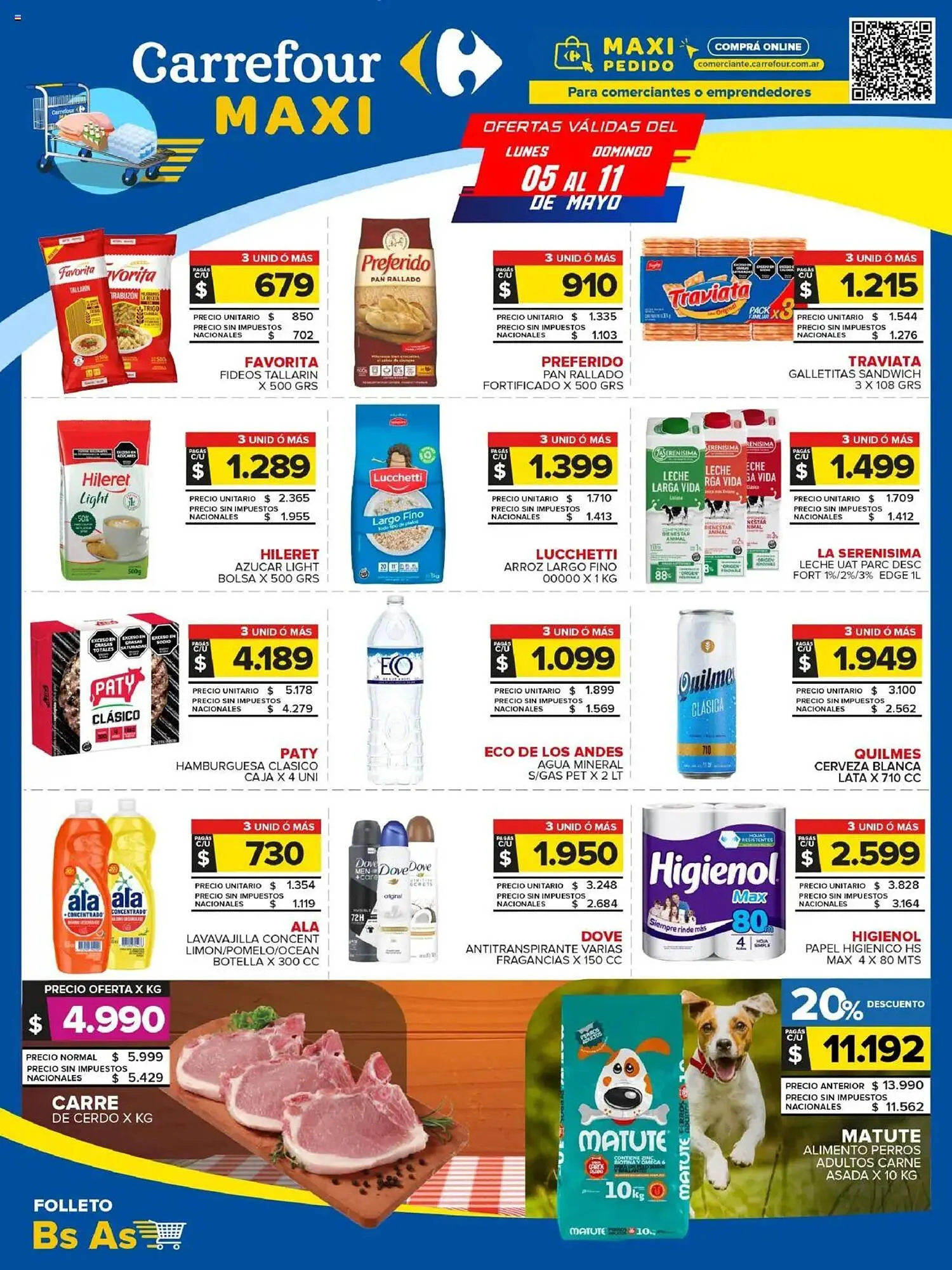 Ofertas de Catálogo Carrefour Maxi 3 de mayo al 13 de mayo 2025 - Página 1 del catálogo