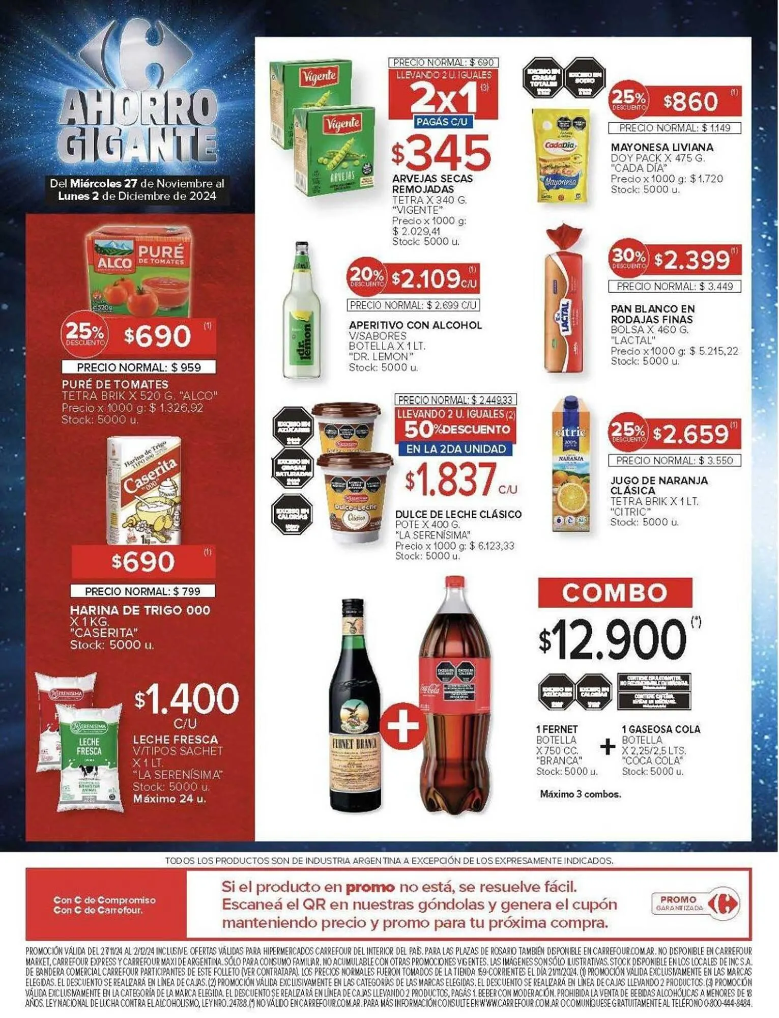 Ofertas de Catálogo Carrefour 27 de noviembre al 3 de diciembre 2024 - Página 12 del catálogo